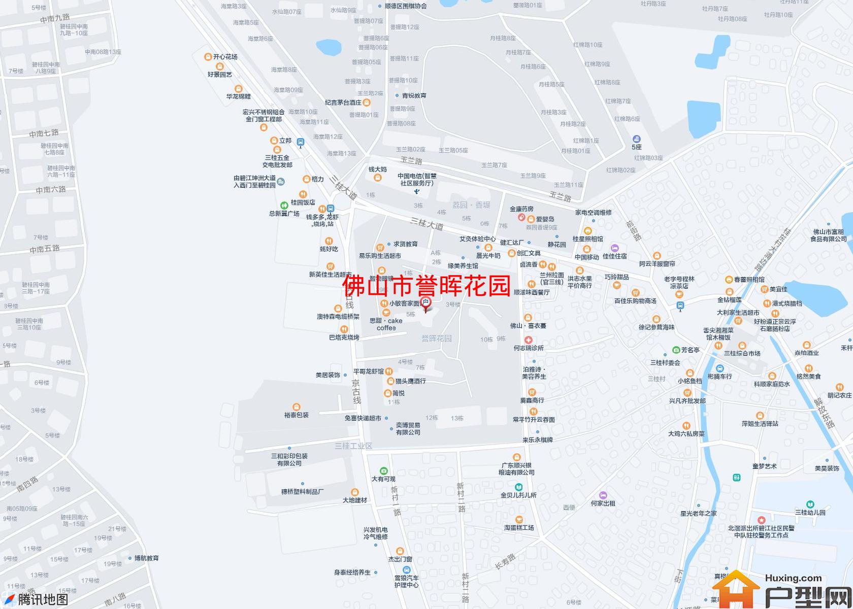 誉晖花园小区 - 户型网