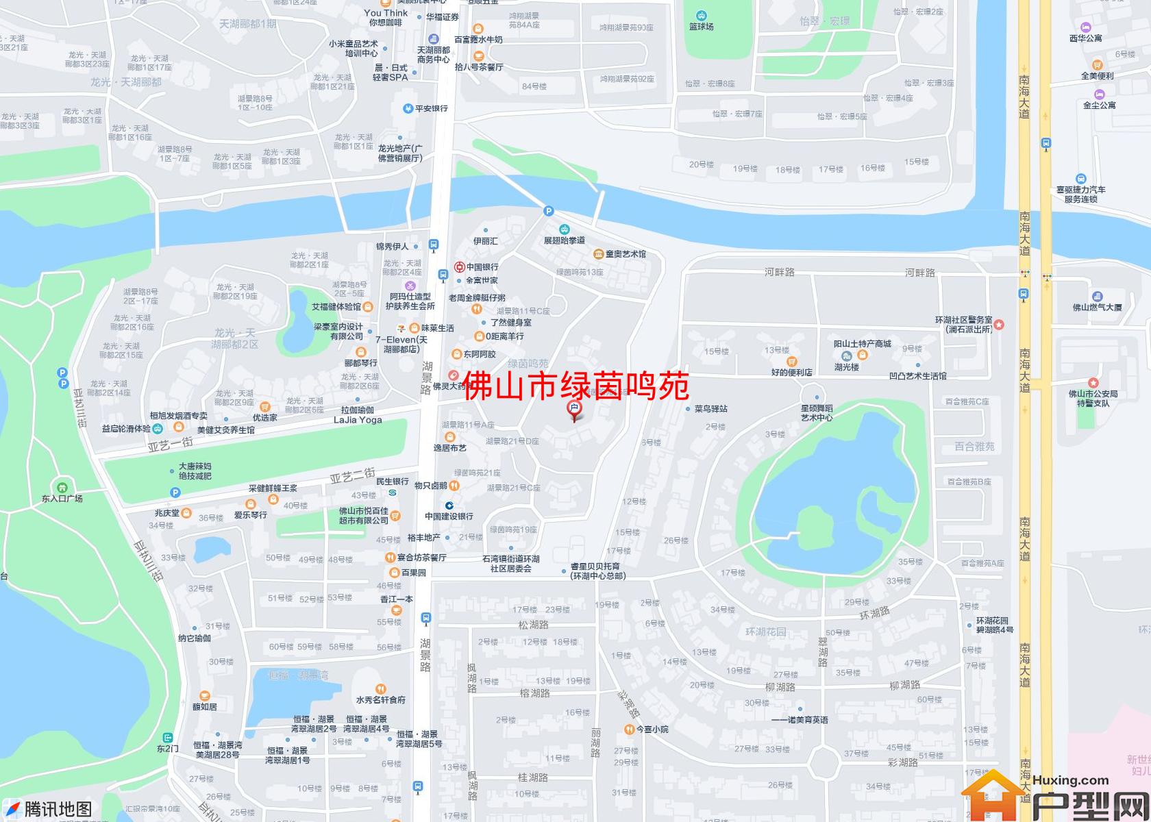 绿茵鸣苑小区 - 户型网