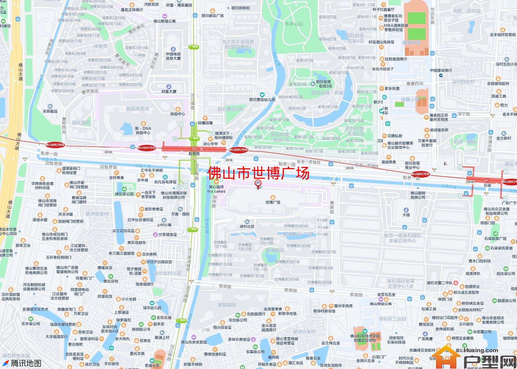 世博广场小区 - 户型网