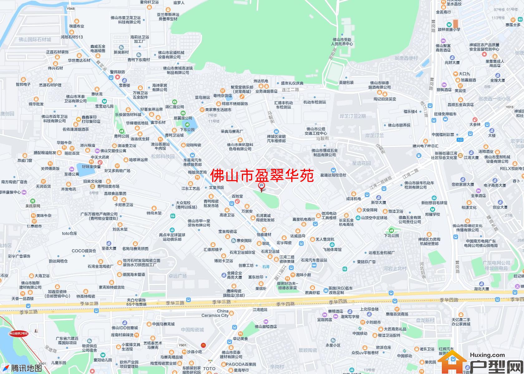 盈翠华苑小区 - 户型网