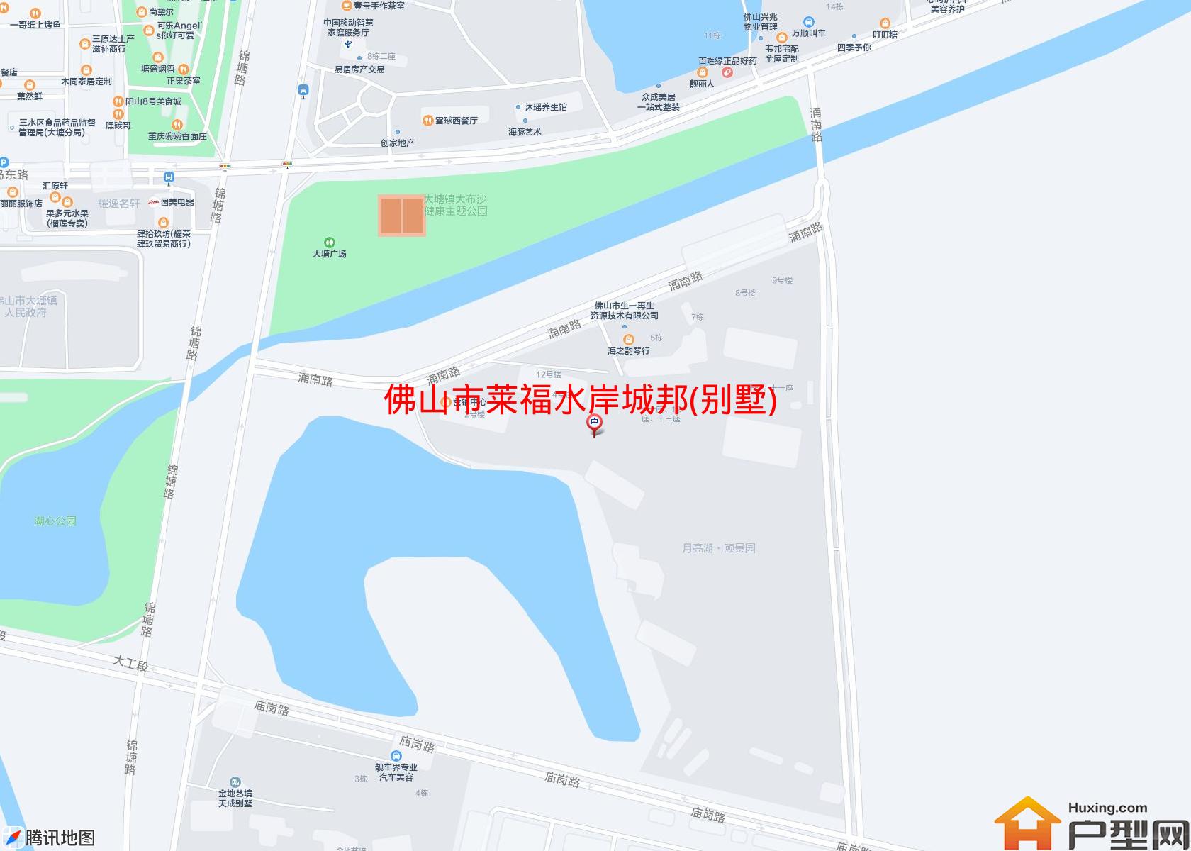 莱福水岸城邦(别墅)小区 - 户型网