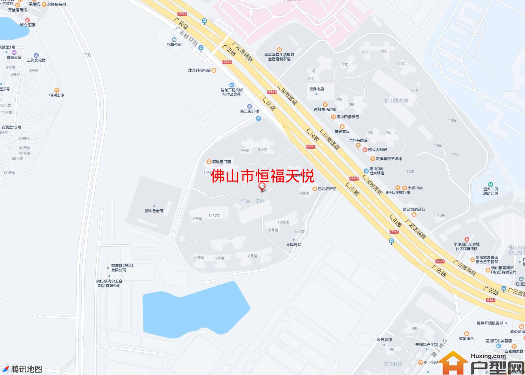 恒福天悦小区 - 户型网