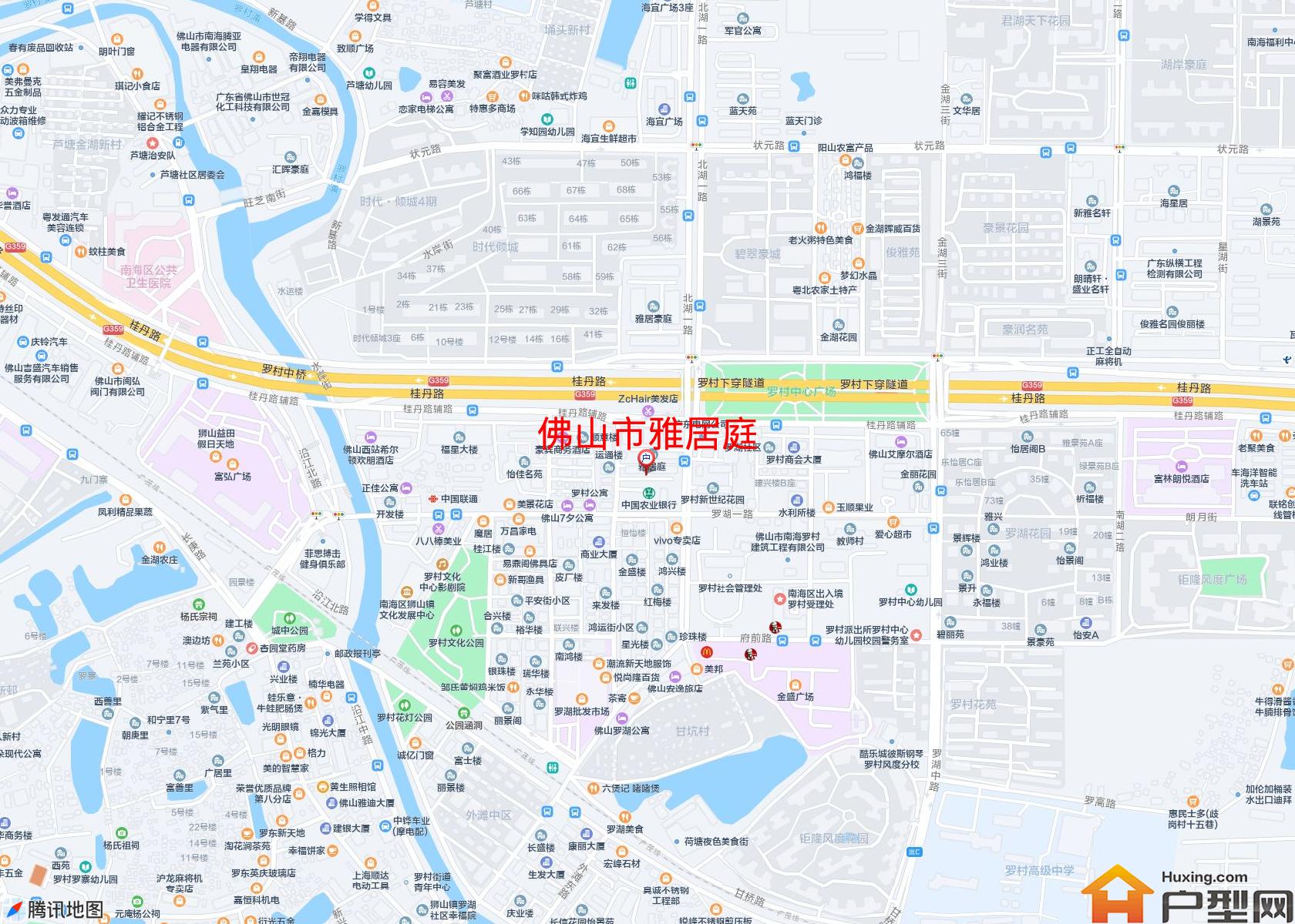 雅居庭小区 - 户型网 雅居庭小区 - 户型网