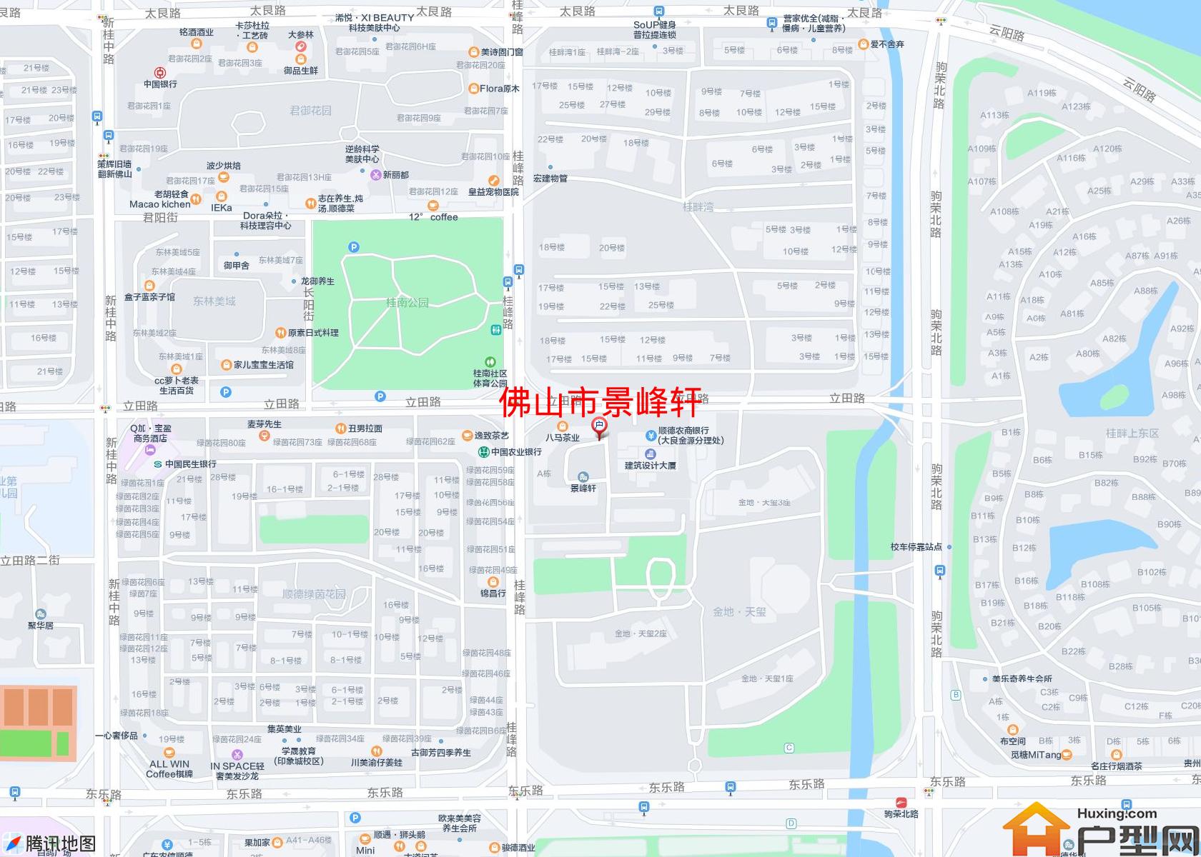 景峰轩小区 - 户型网