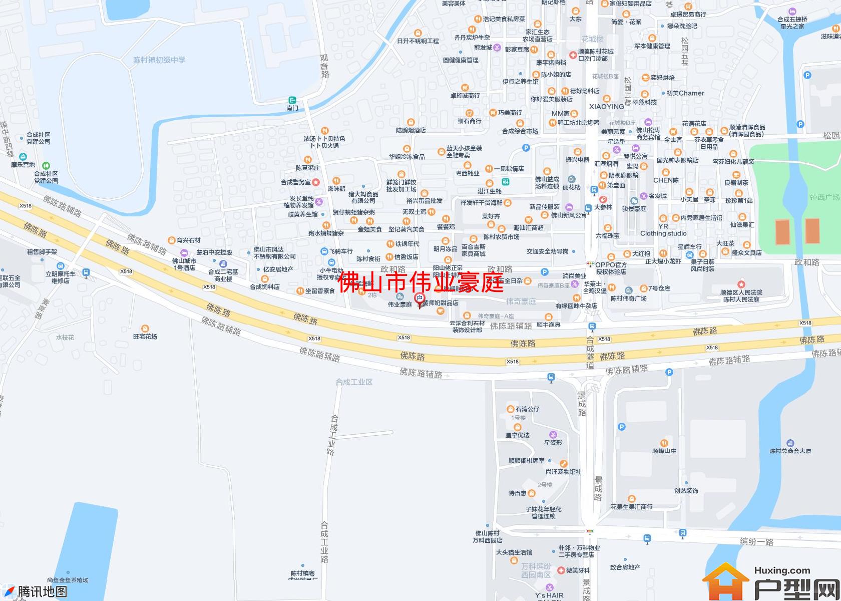伟业豪庭小区 - 户型网