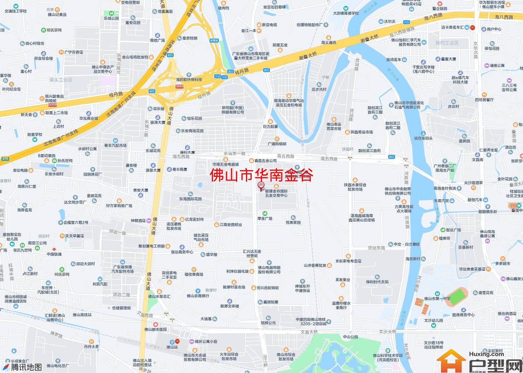 华南金谷小区 - 户型网