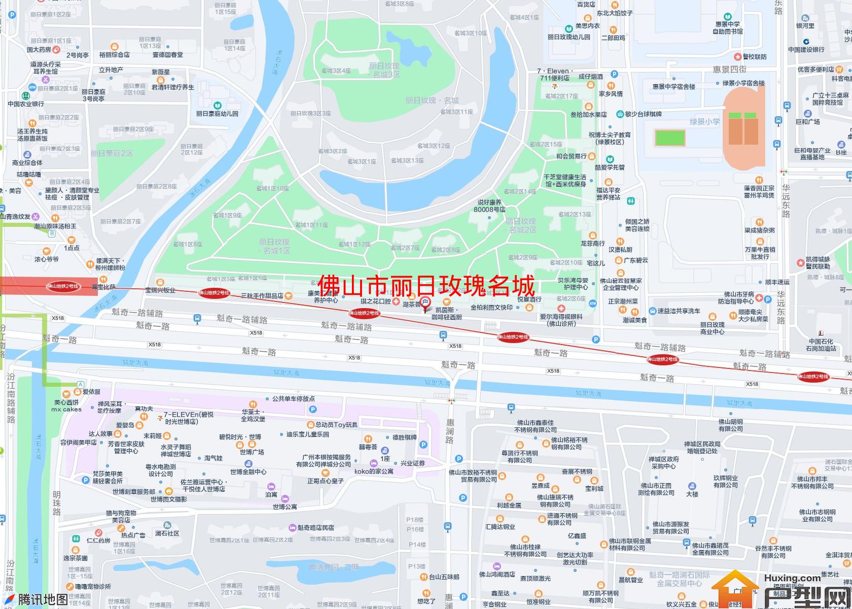 丽日玫瑰名城小区 - 户型网