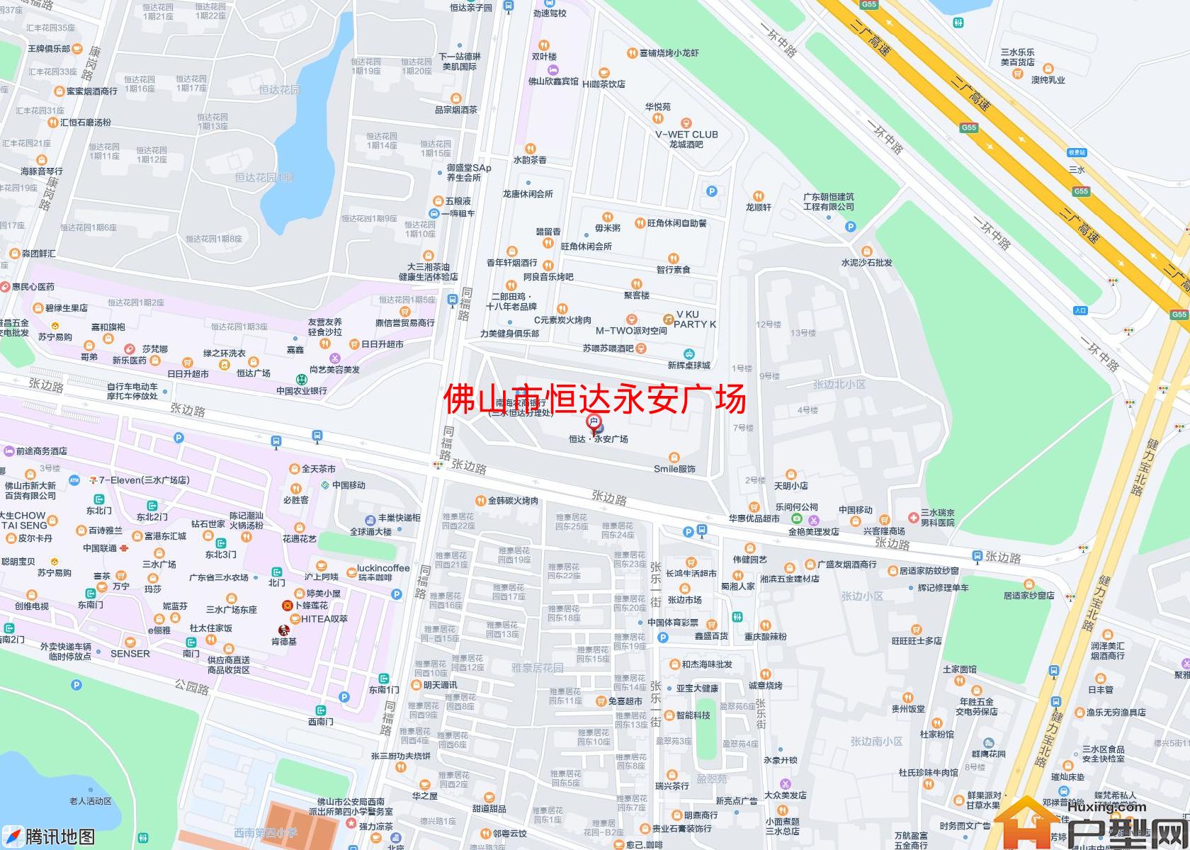 恒达永安广场小区 - 户型网