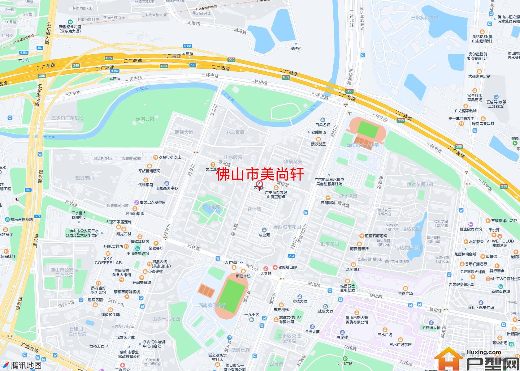 美尚轩小区 - 户型网