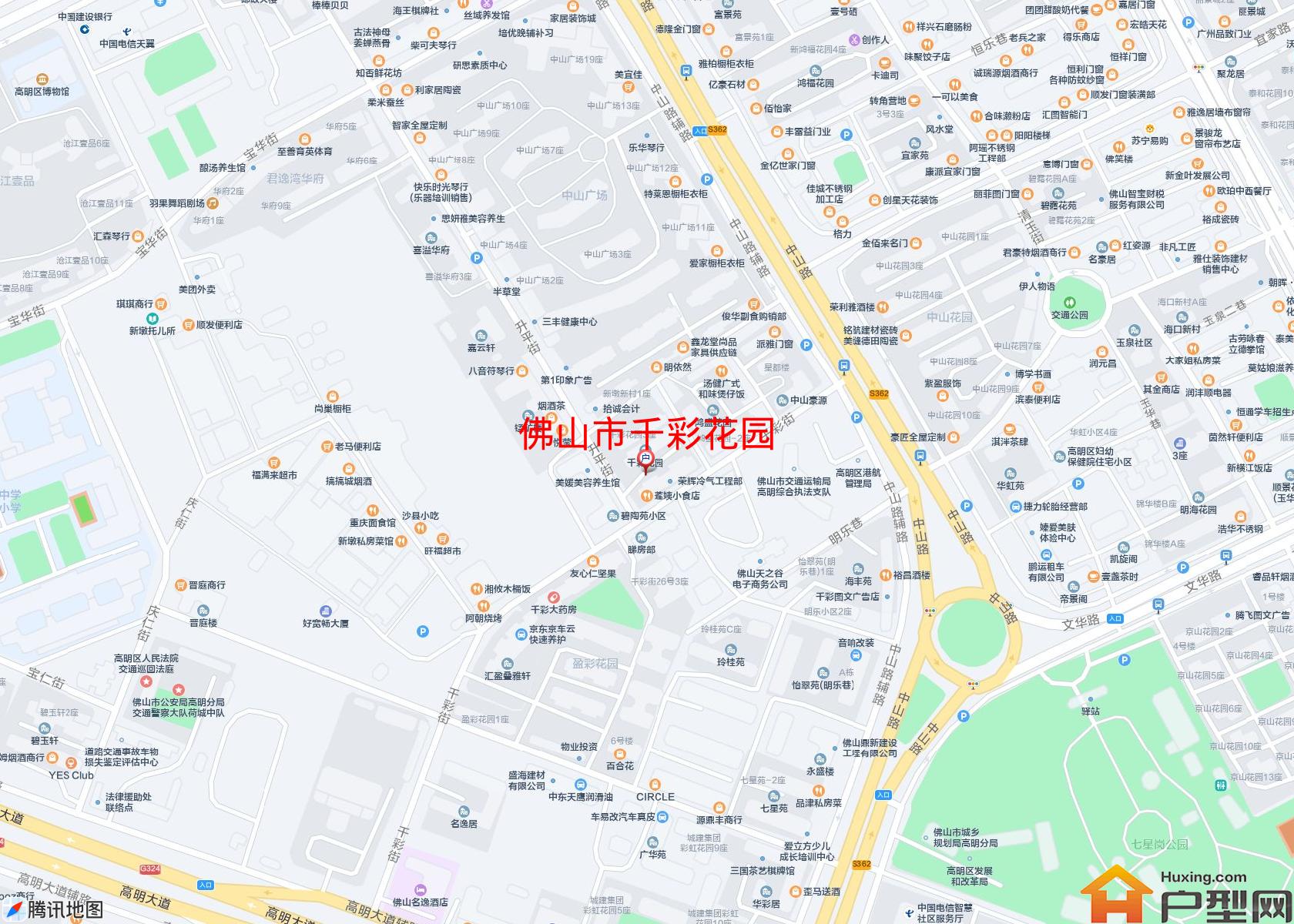 千彩花园小区 - 户型网