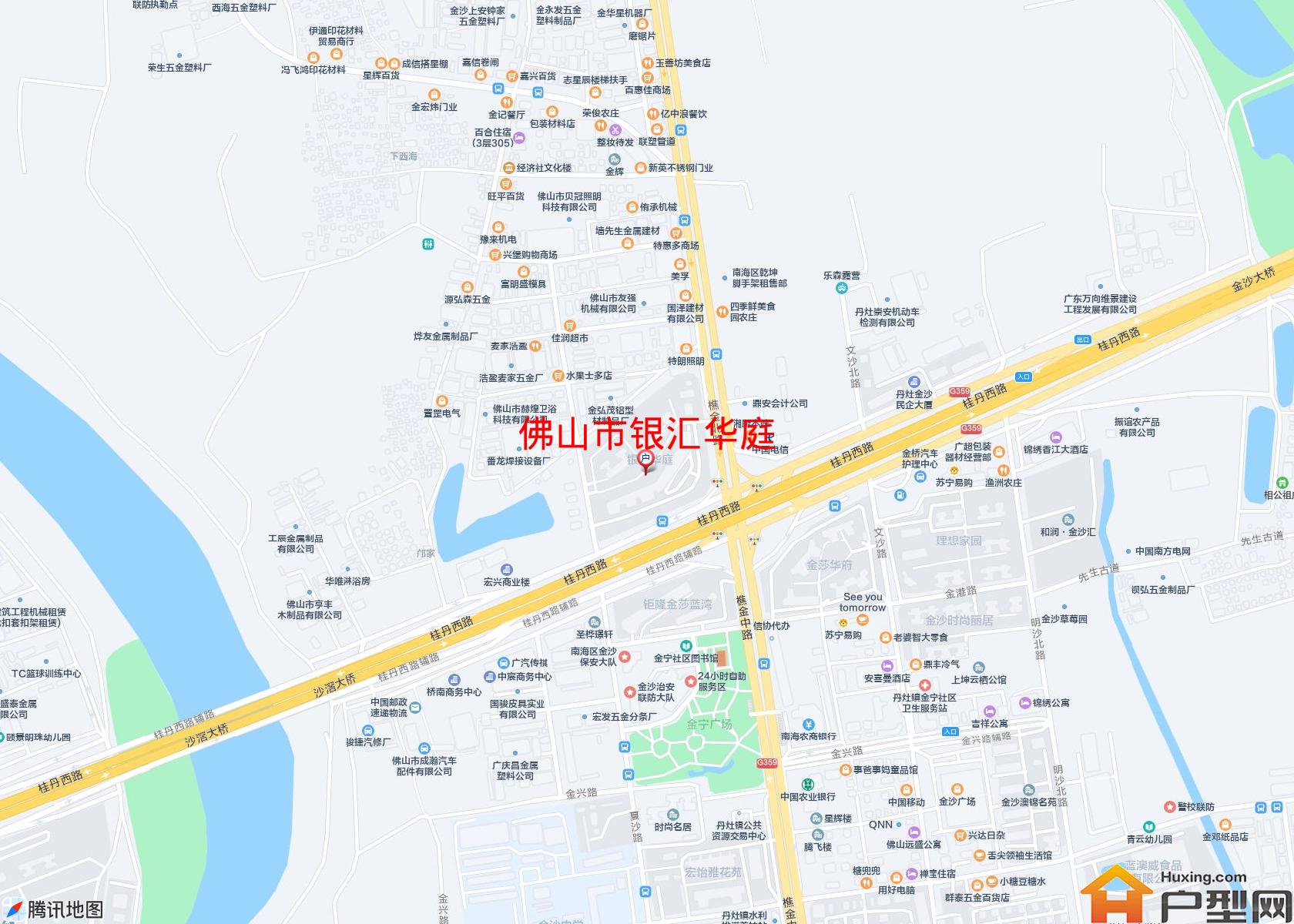 银汇华庭小区 - 户型网