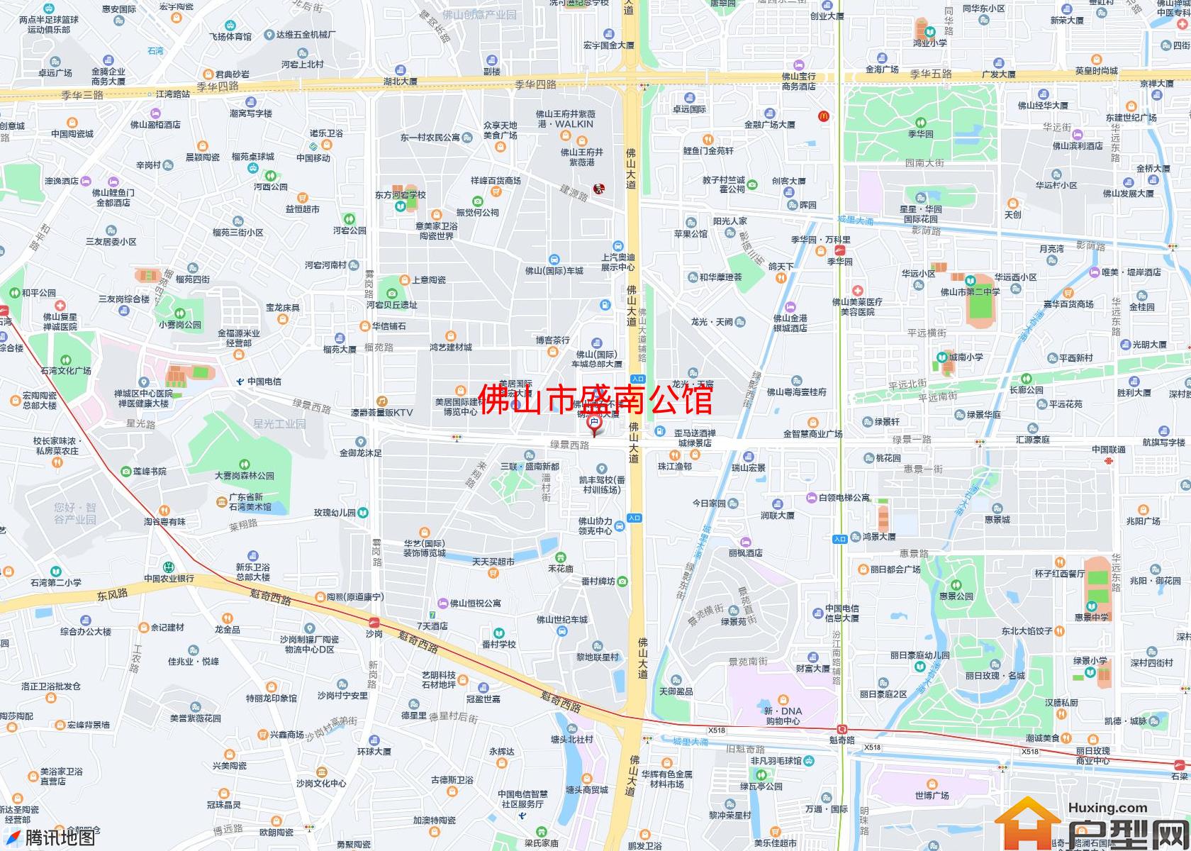 盛南公馆小区 - 户型网