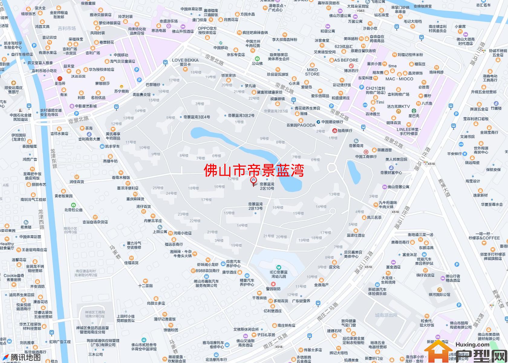 帝景蓝湾小区 - 户型网