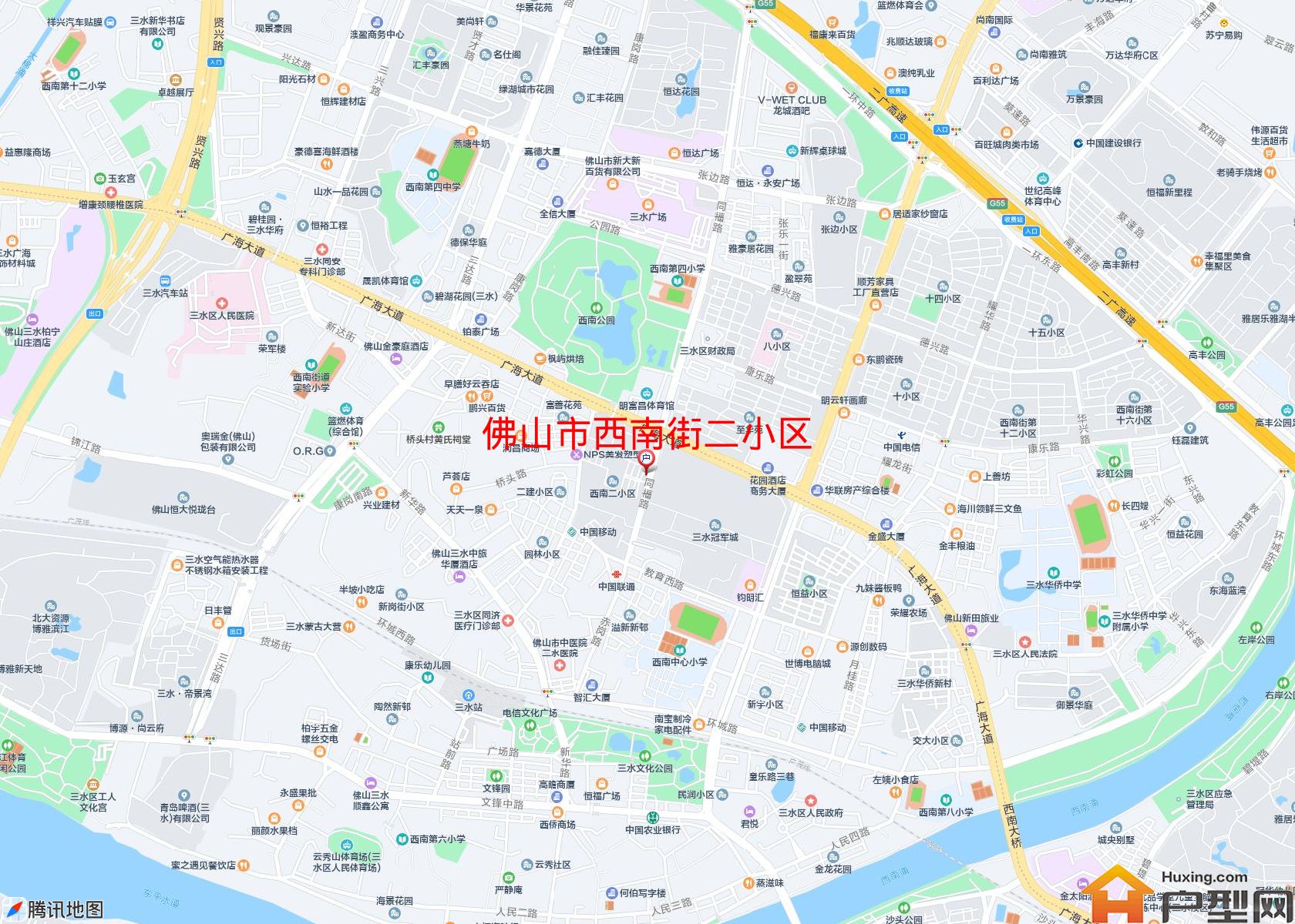 西南街二小区小区 - 户型网