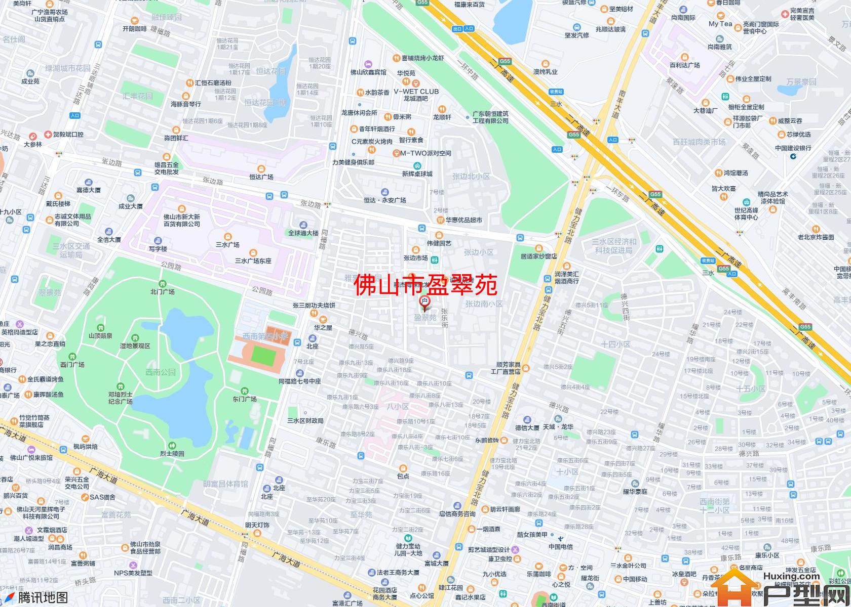 盈翠苑小区 - 户型网