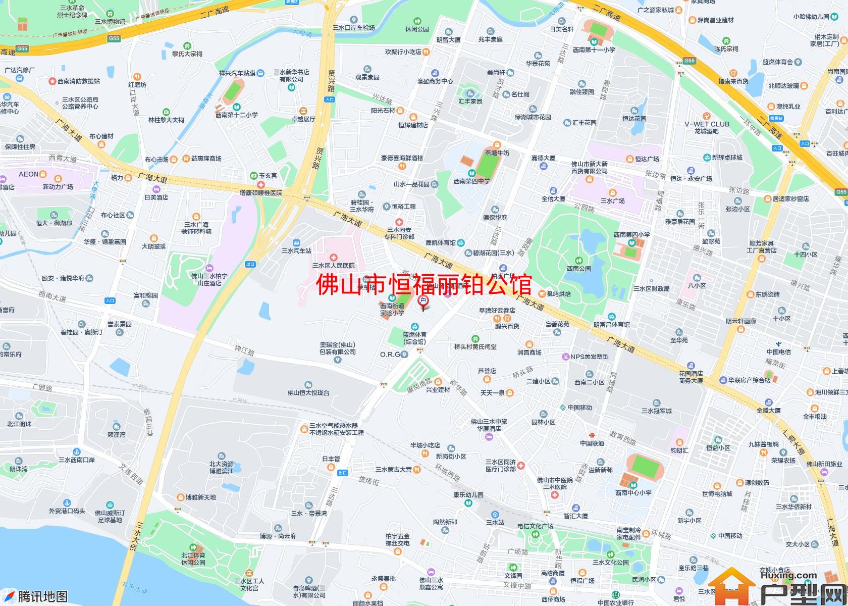 恒福丽铂公馆小区 - 户型网