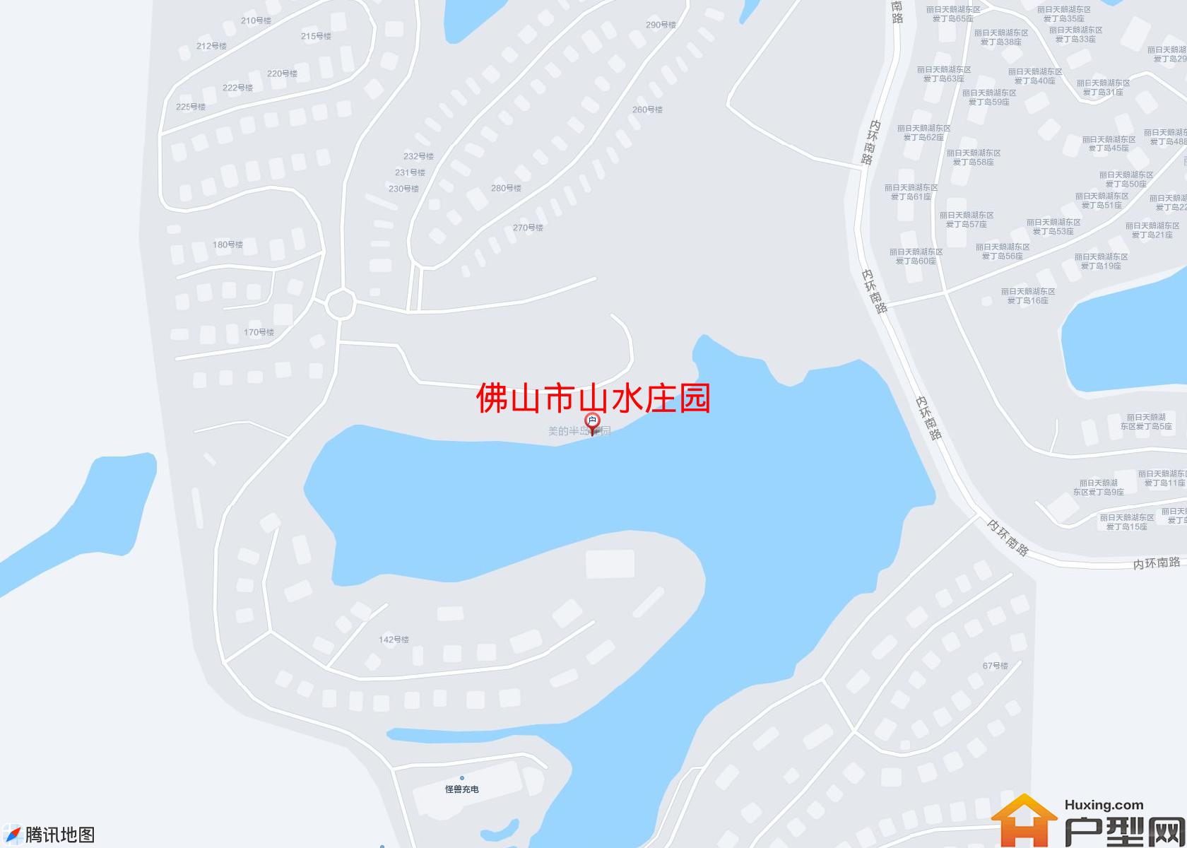 山水庄园小区 - 户型网