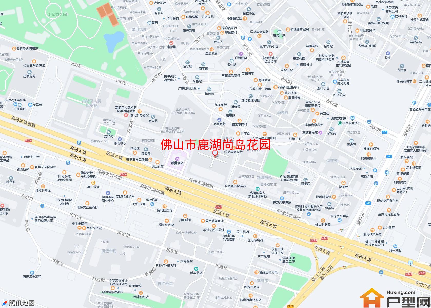 鹿湖尚岛花园小区 - 户型网