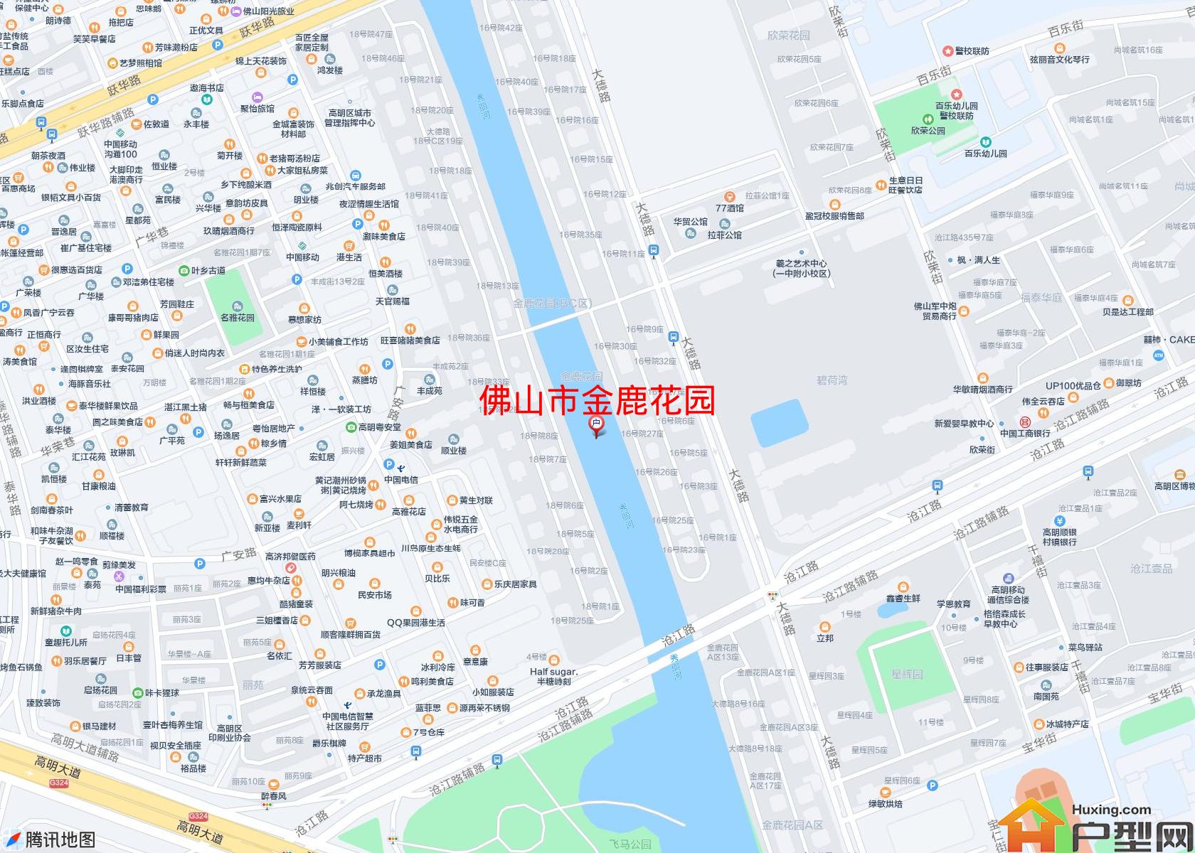 金鹿花园小区 - 户型网