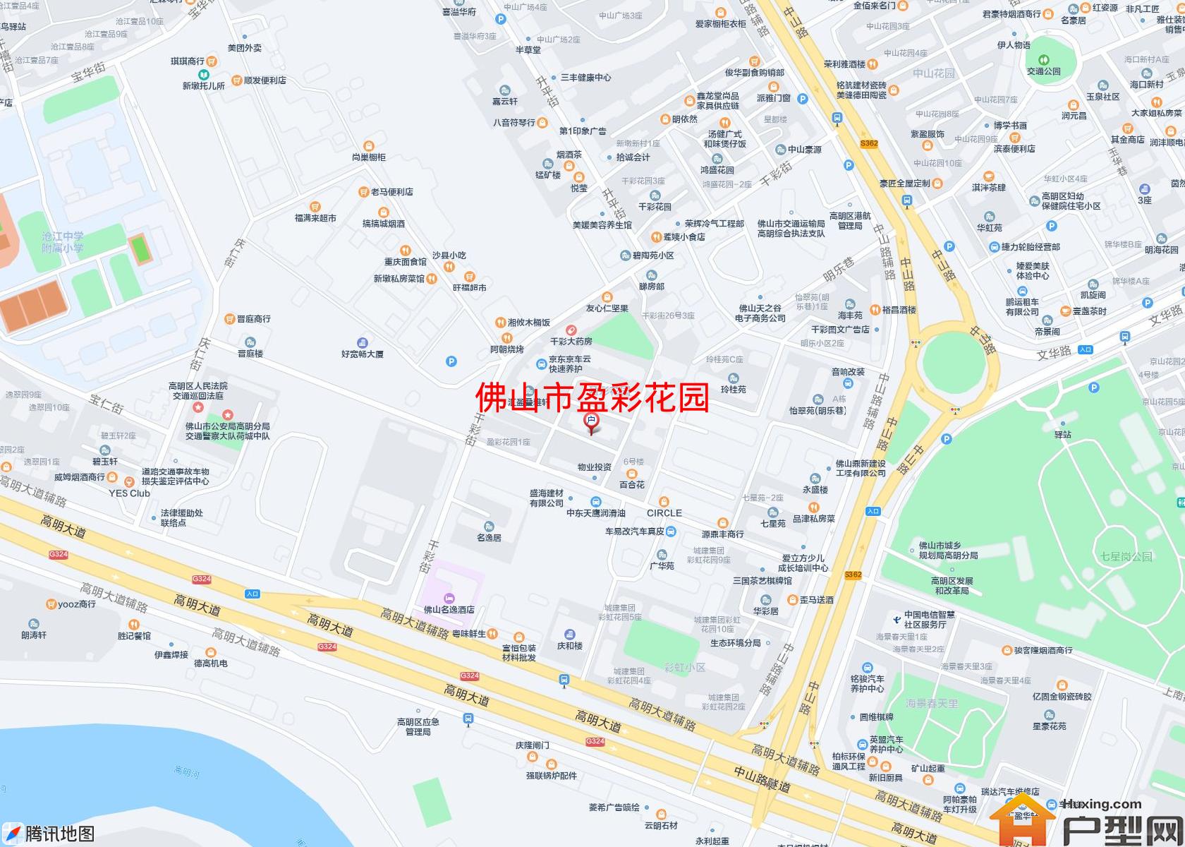 盈彩花园小区 - 户型网