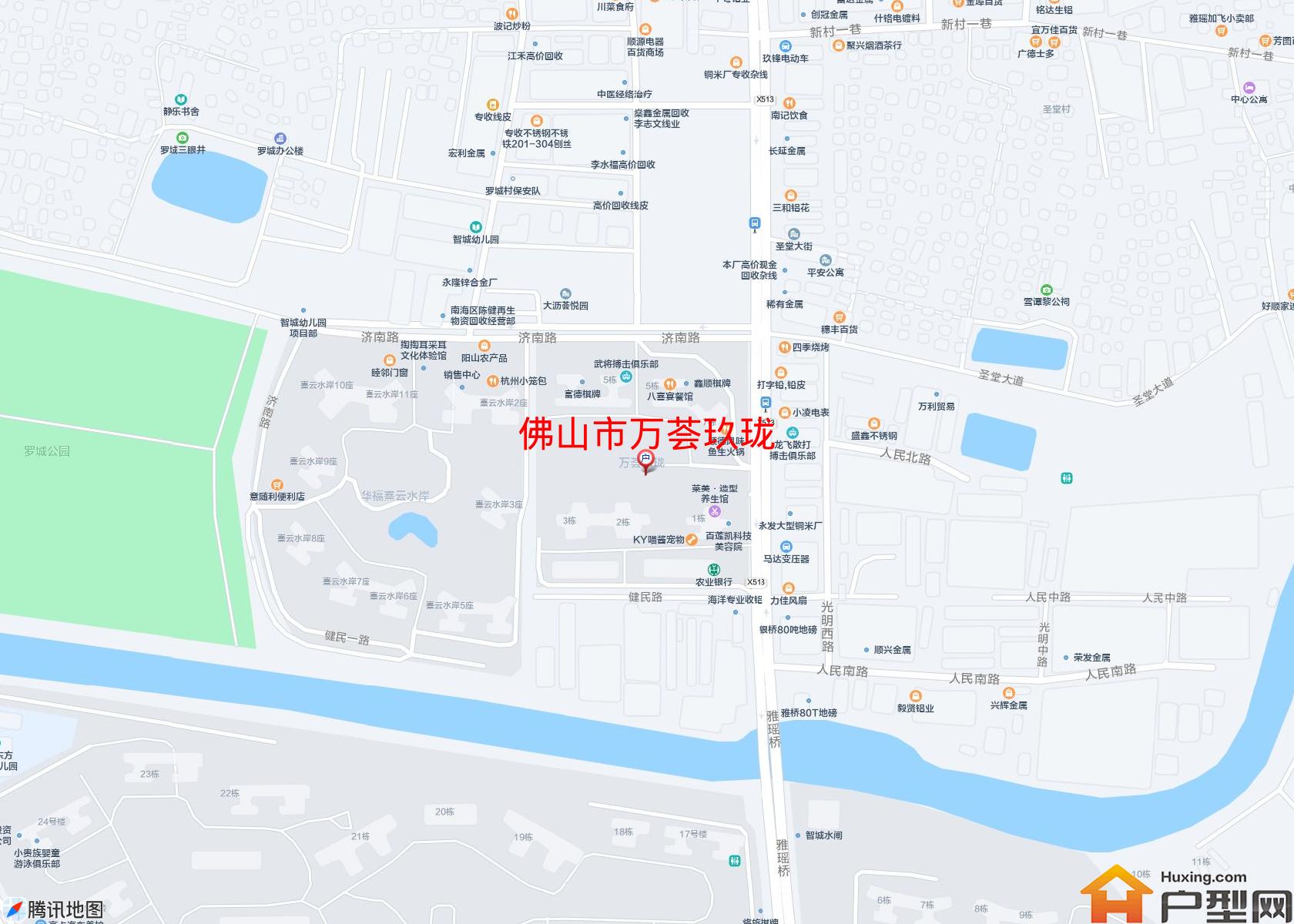 万荟玖珑小区 - 户型网