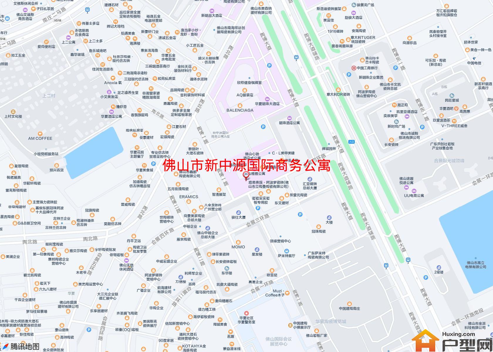 新中源国际商务公寓小区 - 户型网
