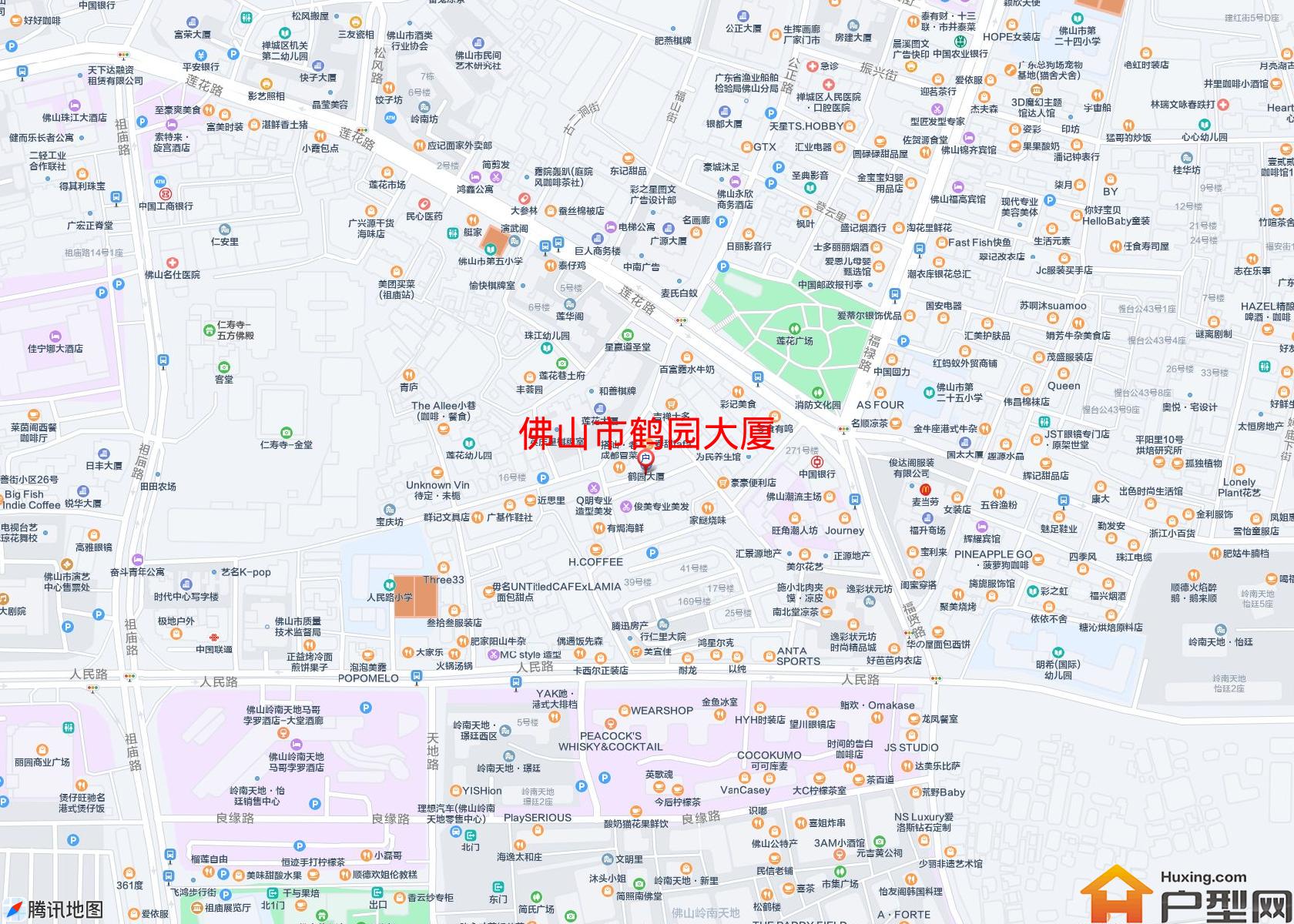 鹤园大厦小区 - 户型网