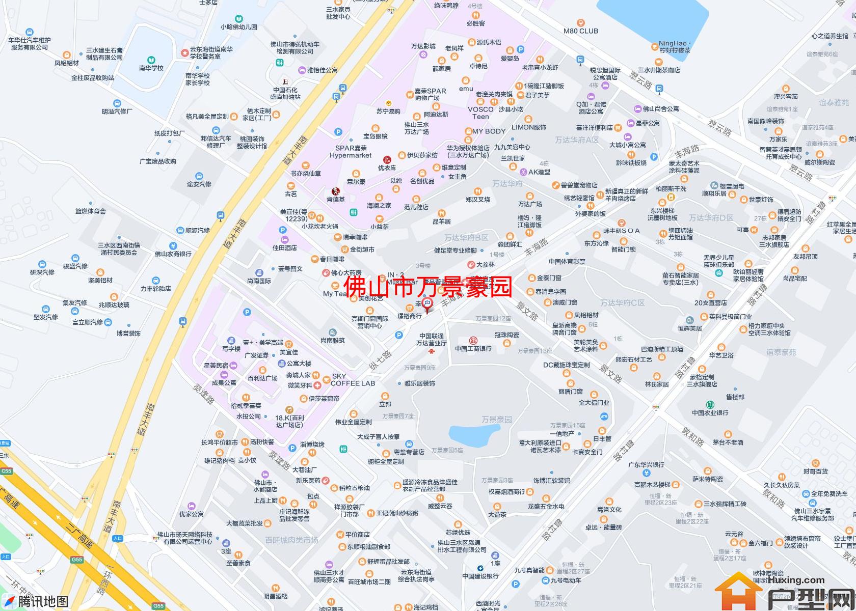 万景豪园小区 - 户型网