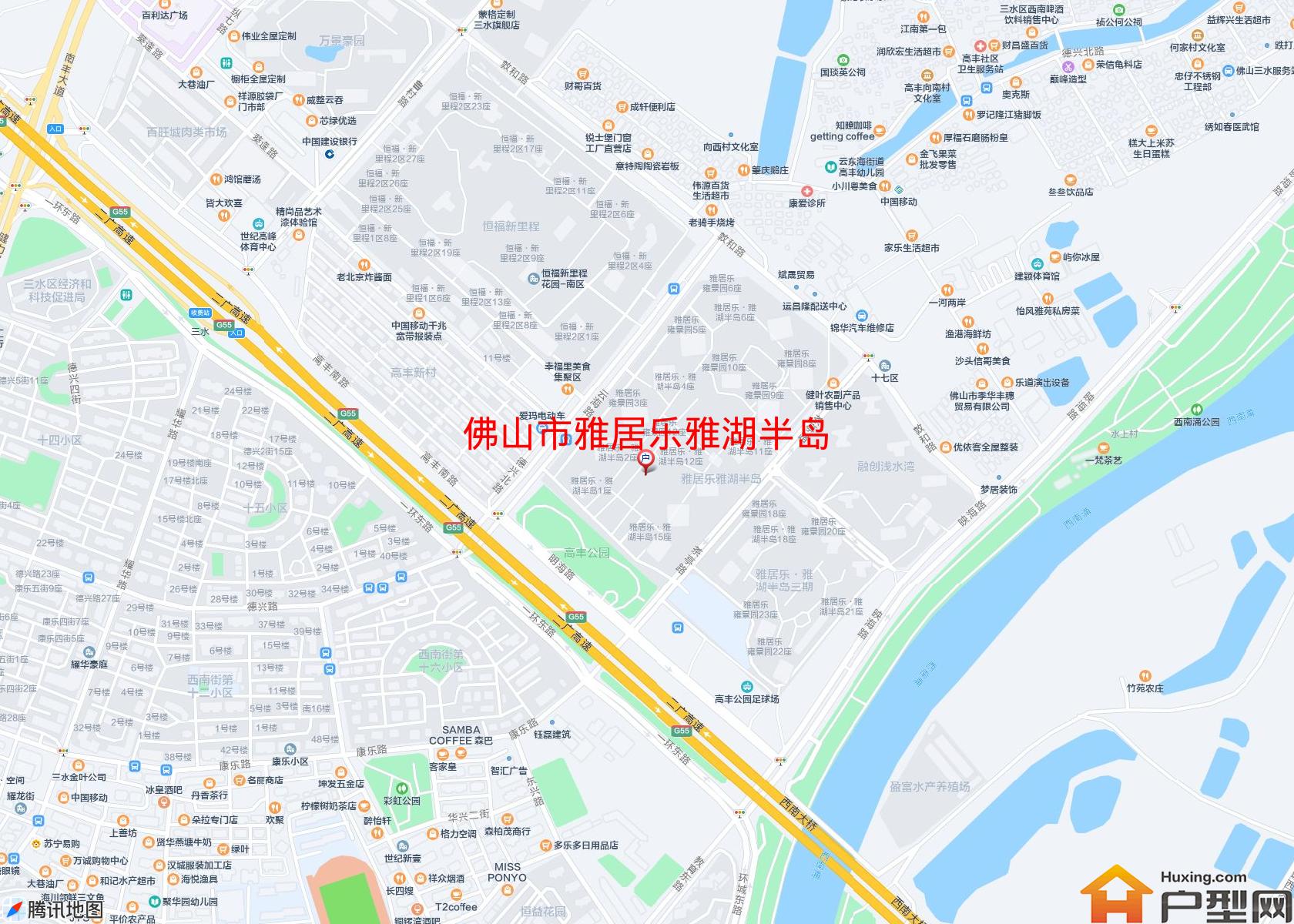 雅居乐雅湖半岛小区 - 户型网