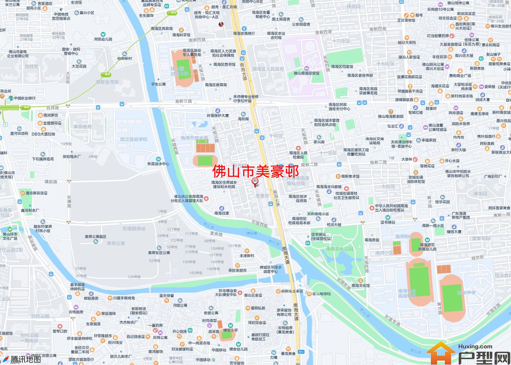 美豪邨小区 - 户型网