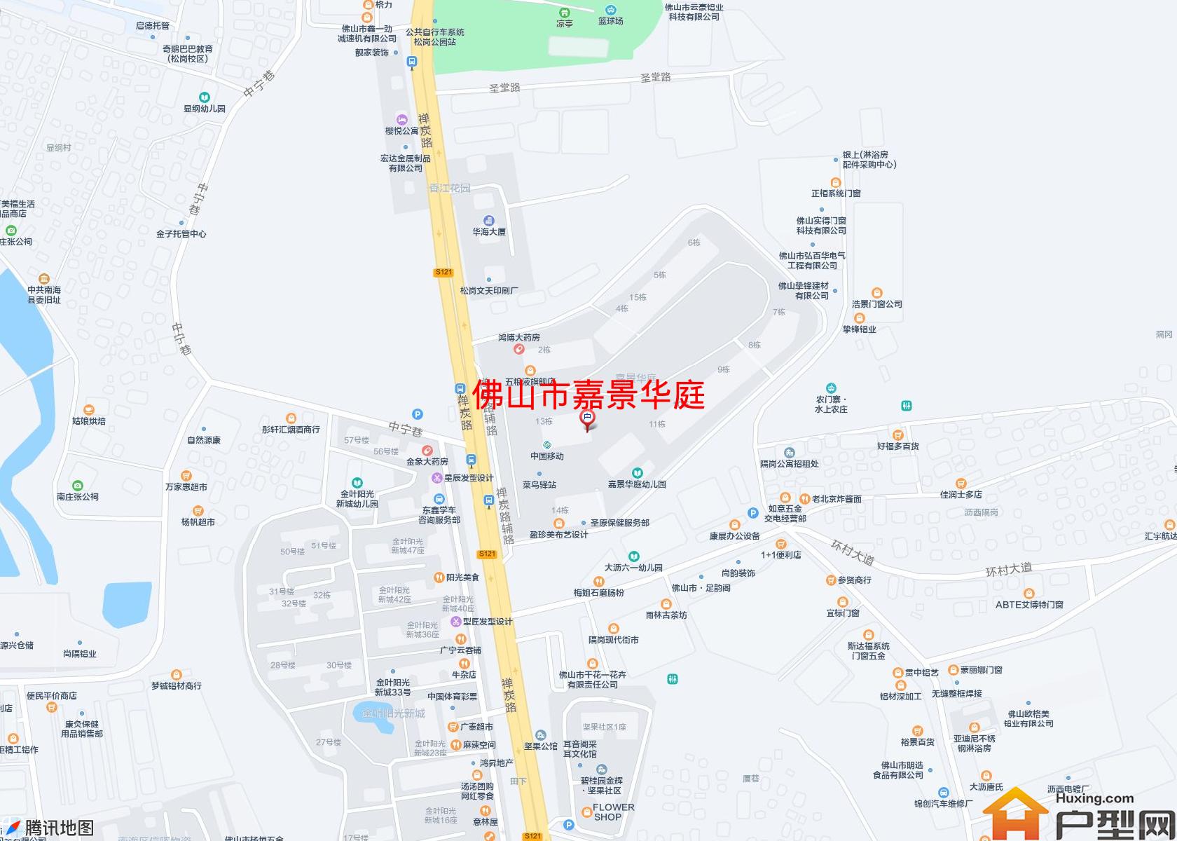 嘉景华庭小区 - 户型网