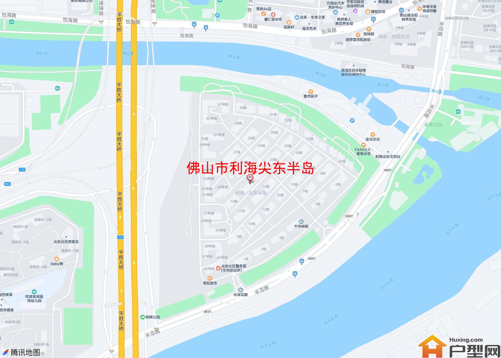 利海尖东半岛小区 - 户型网