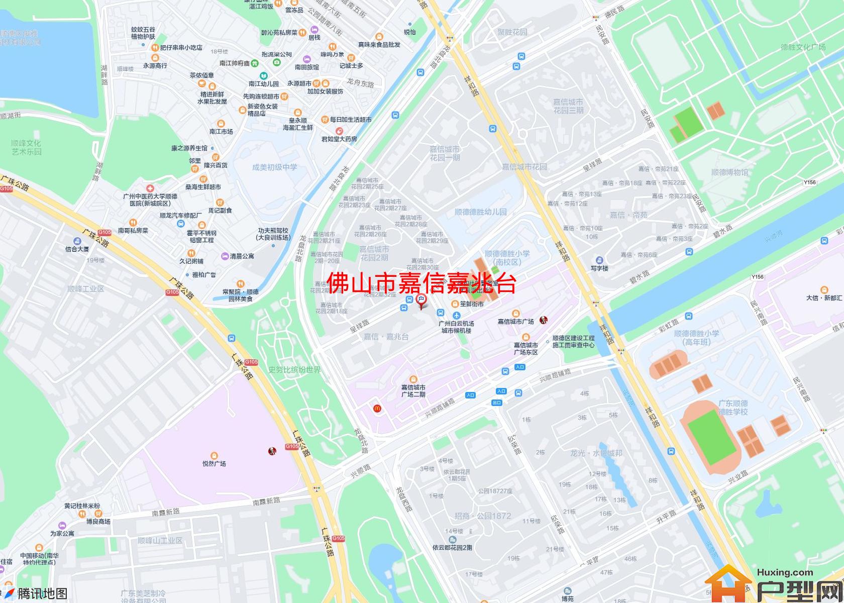 嘉信嘉兆台小区 - 户型网