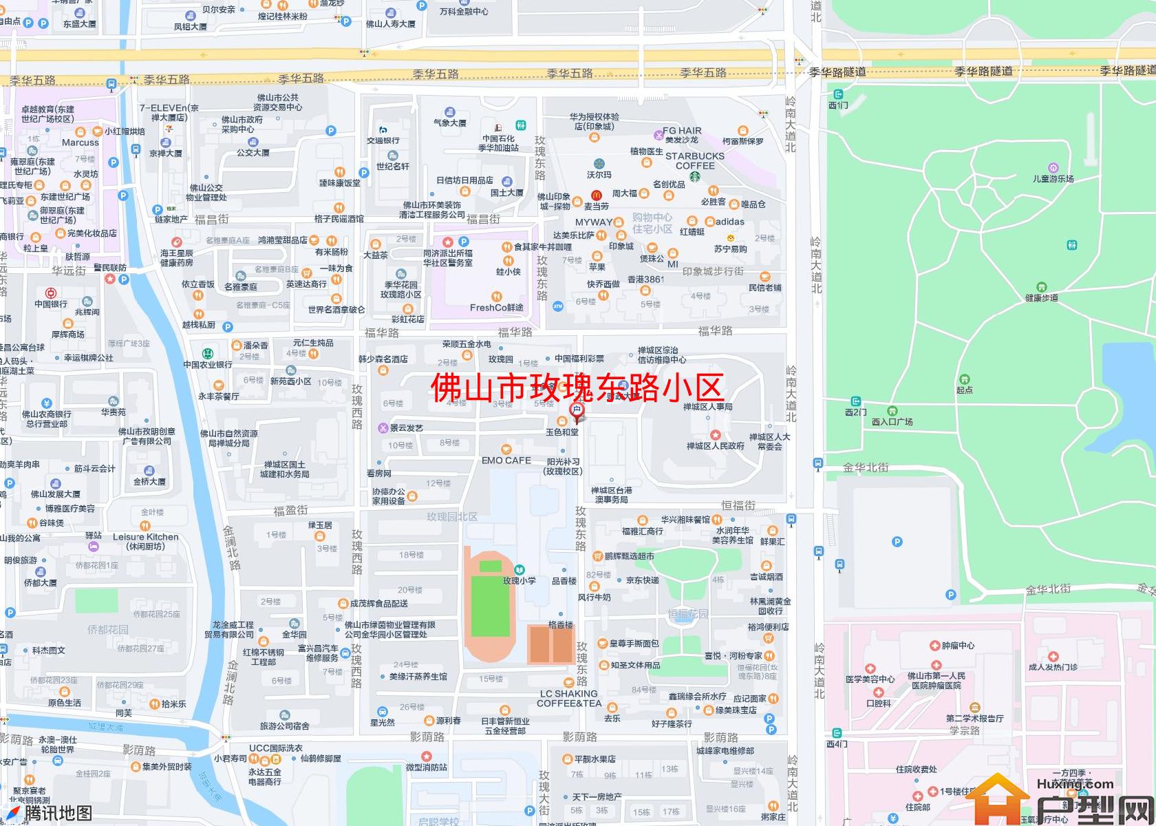 玫瑰东路小区小区 - 户型网
