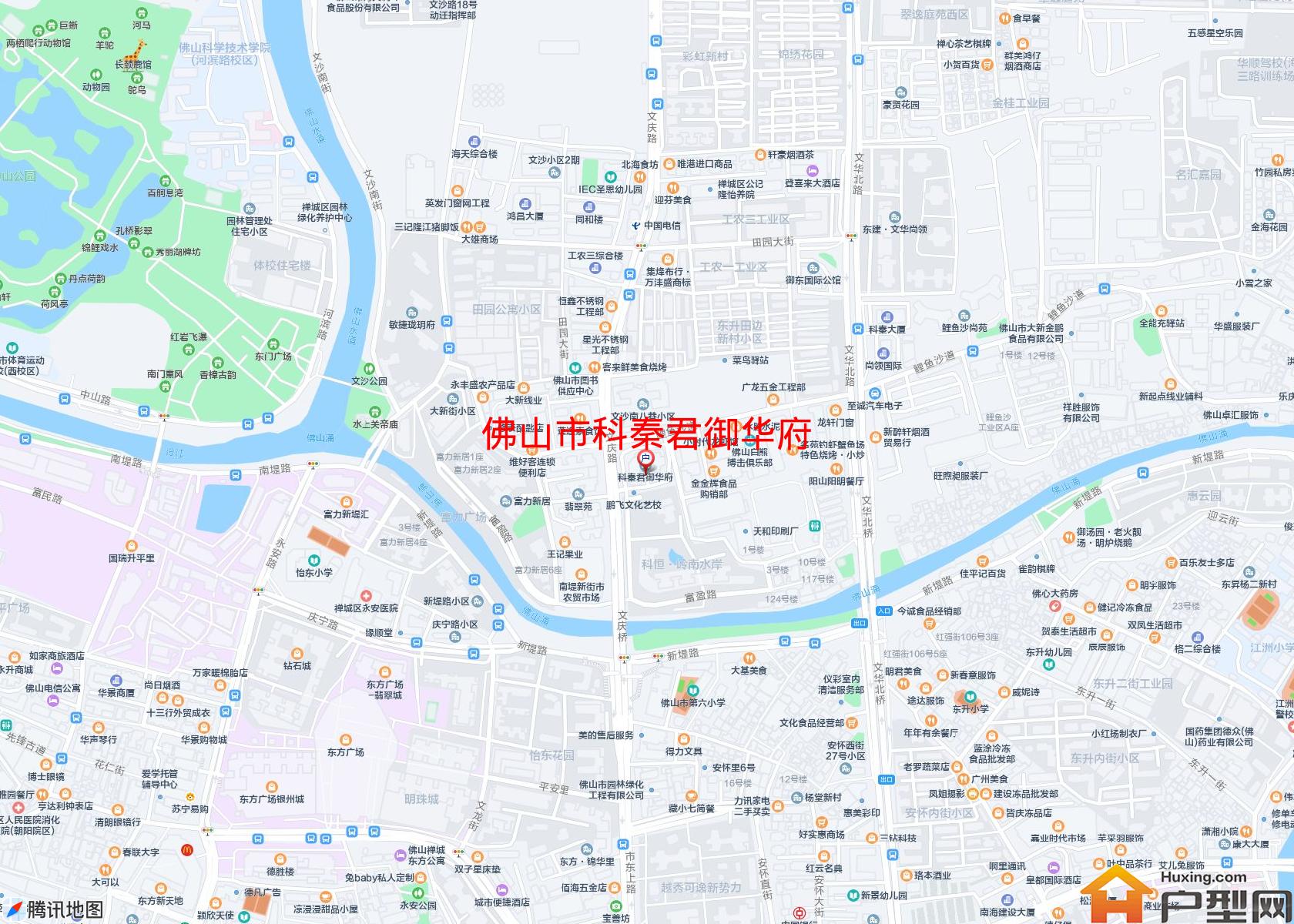 科秦君御华府小区 - 户型网