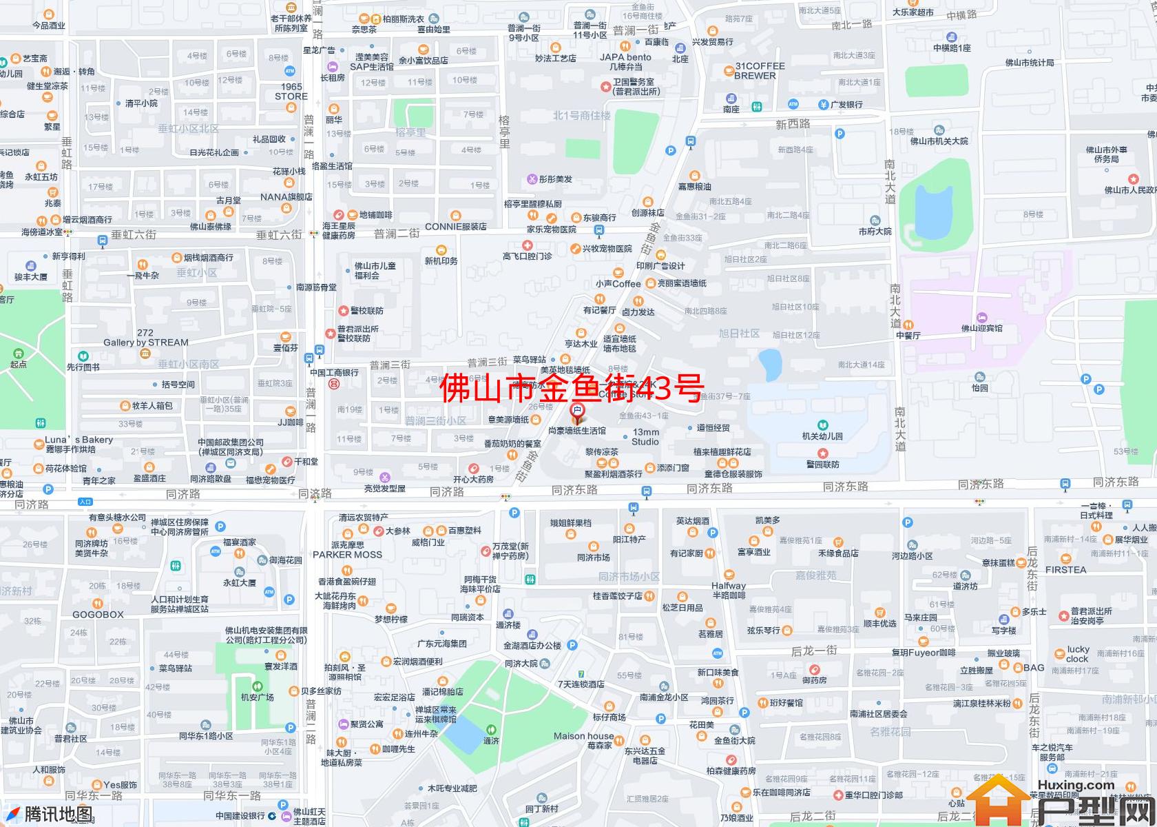 金鱼街43号小区 - 户型网