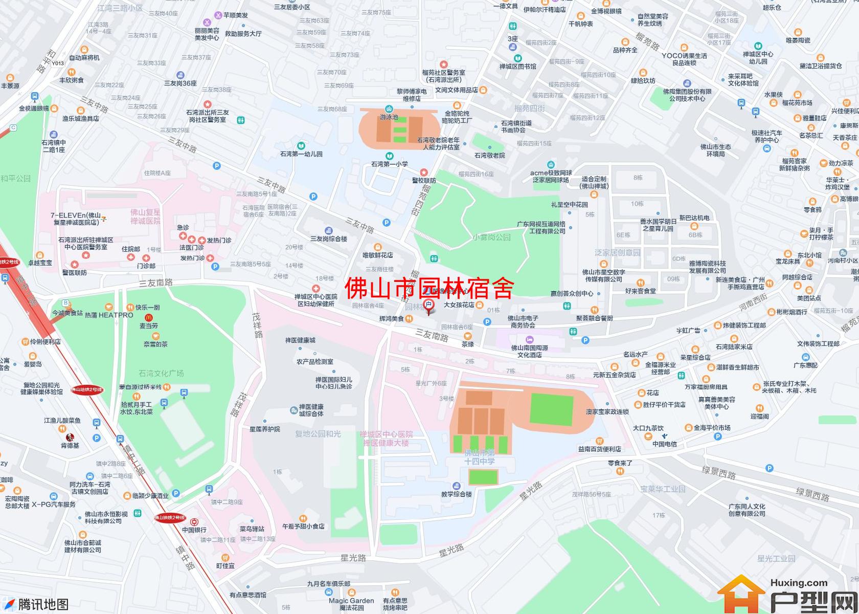 园林宿舍小区 - 户型网