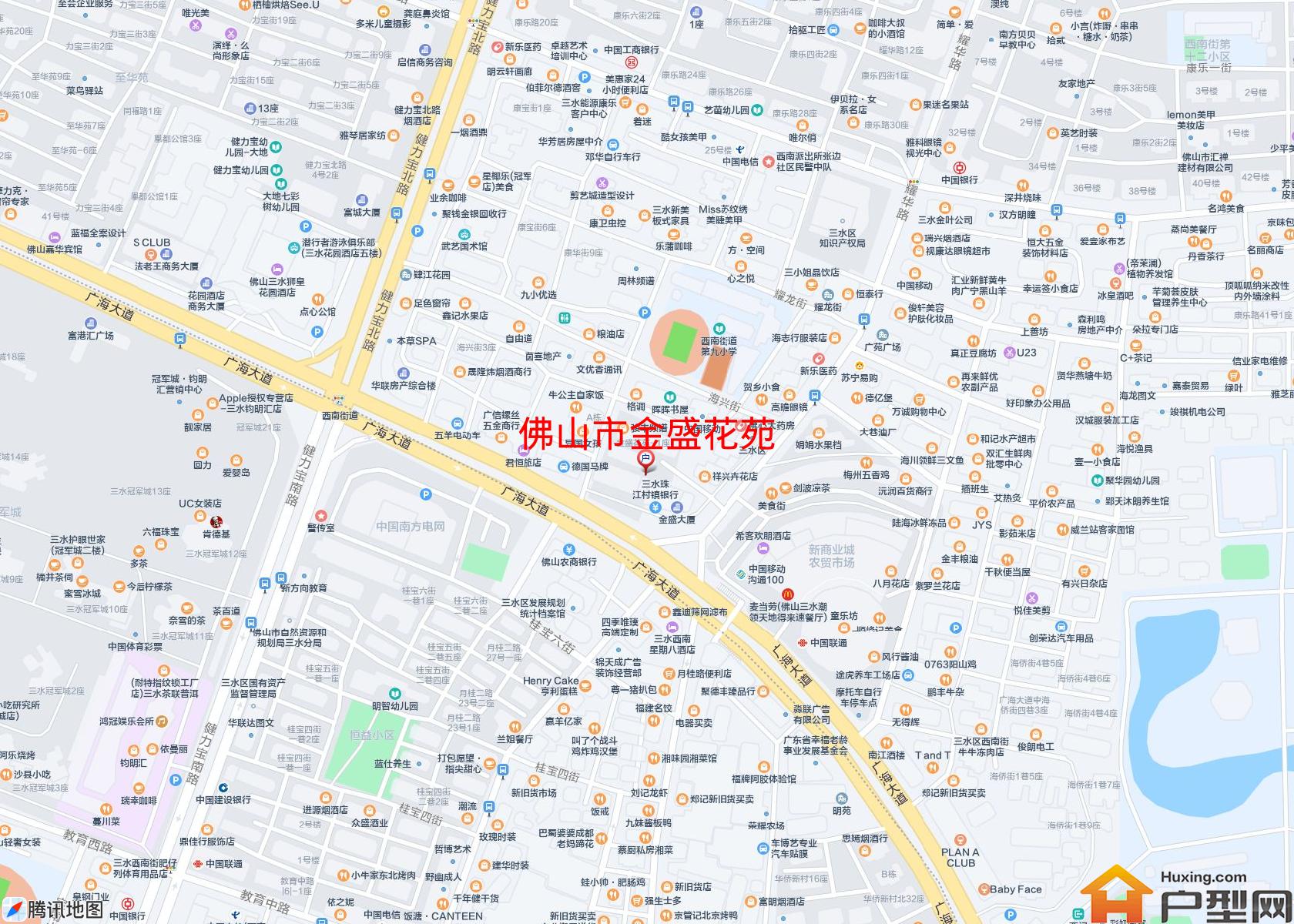 金盛花苑小区 - 户型网