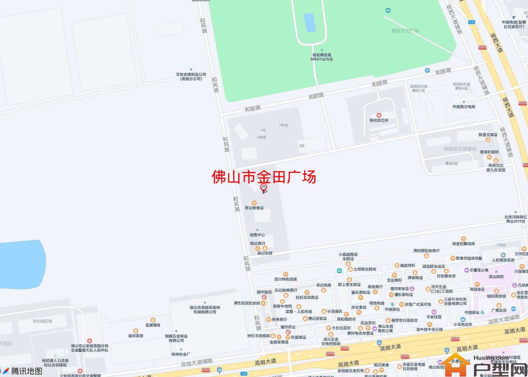 金田广场小区 - 户型网