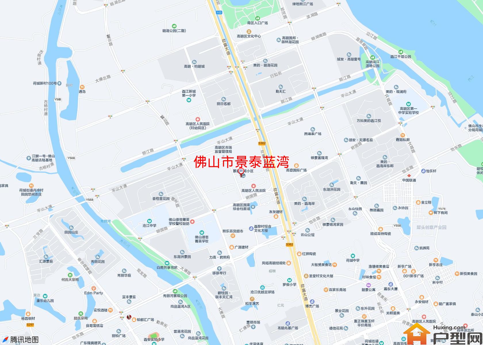 景泰蓝湾小区 - 户型网