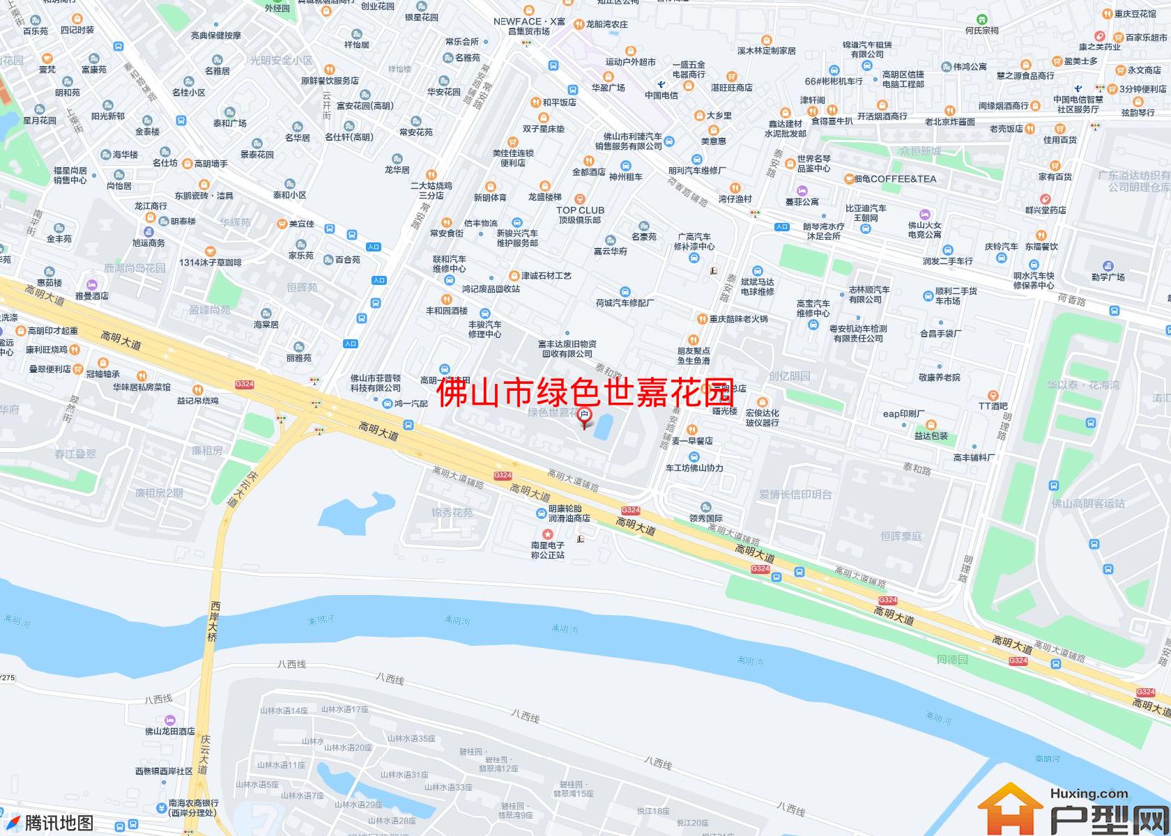 绿色世嘉花园小区 - 户型网