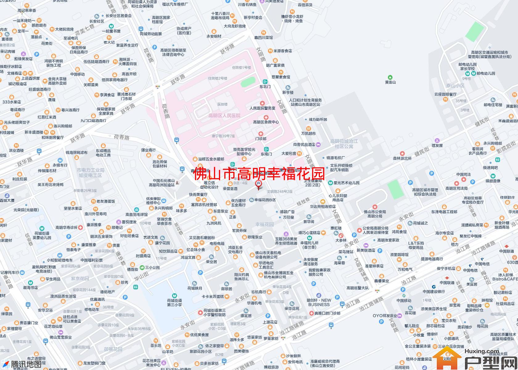 高明幸福花园小区 - 户型网