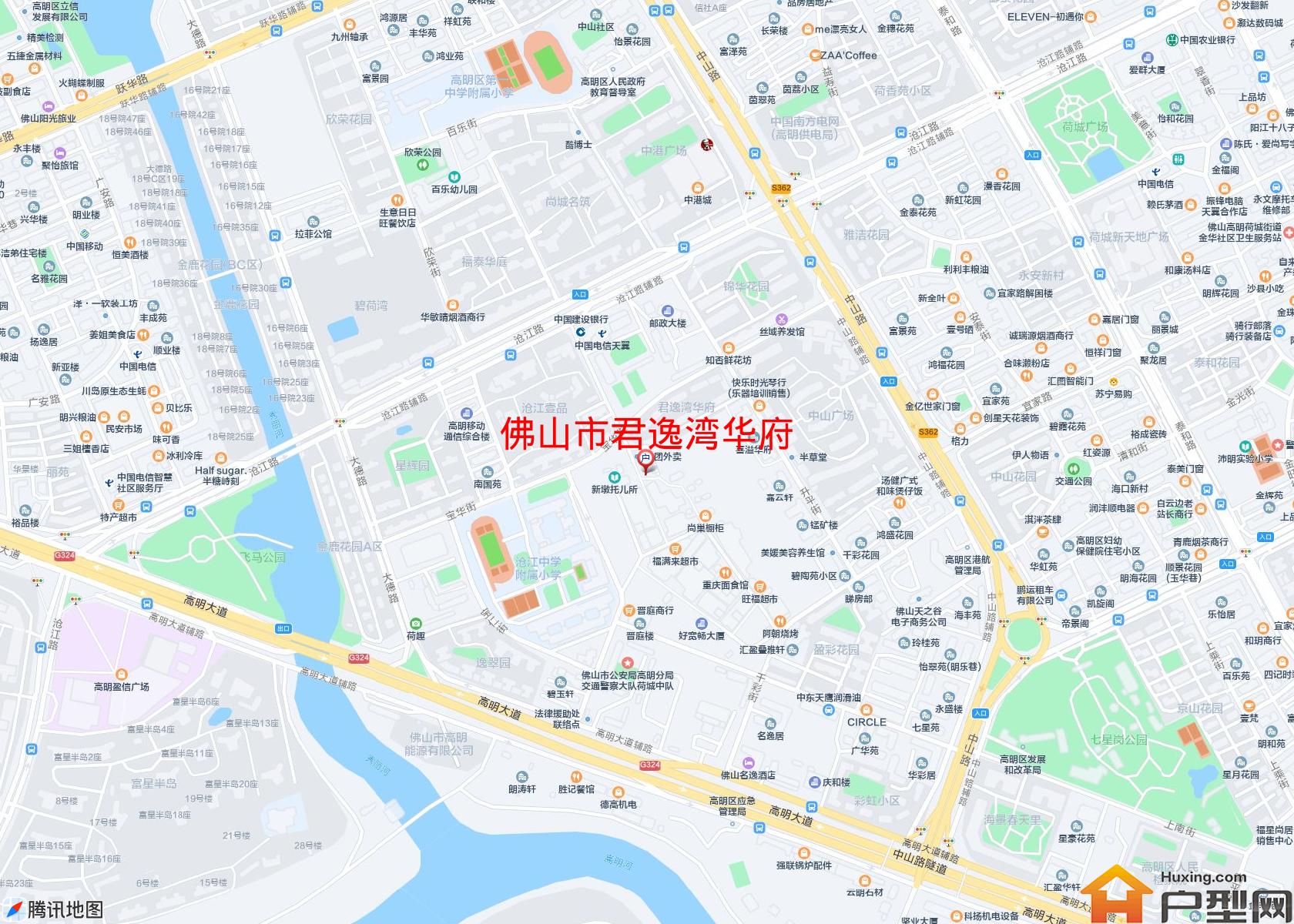 君逸湾华府小区 - 户型网