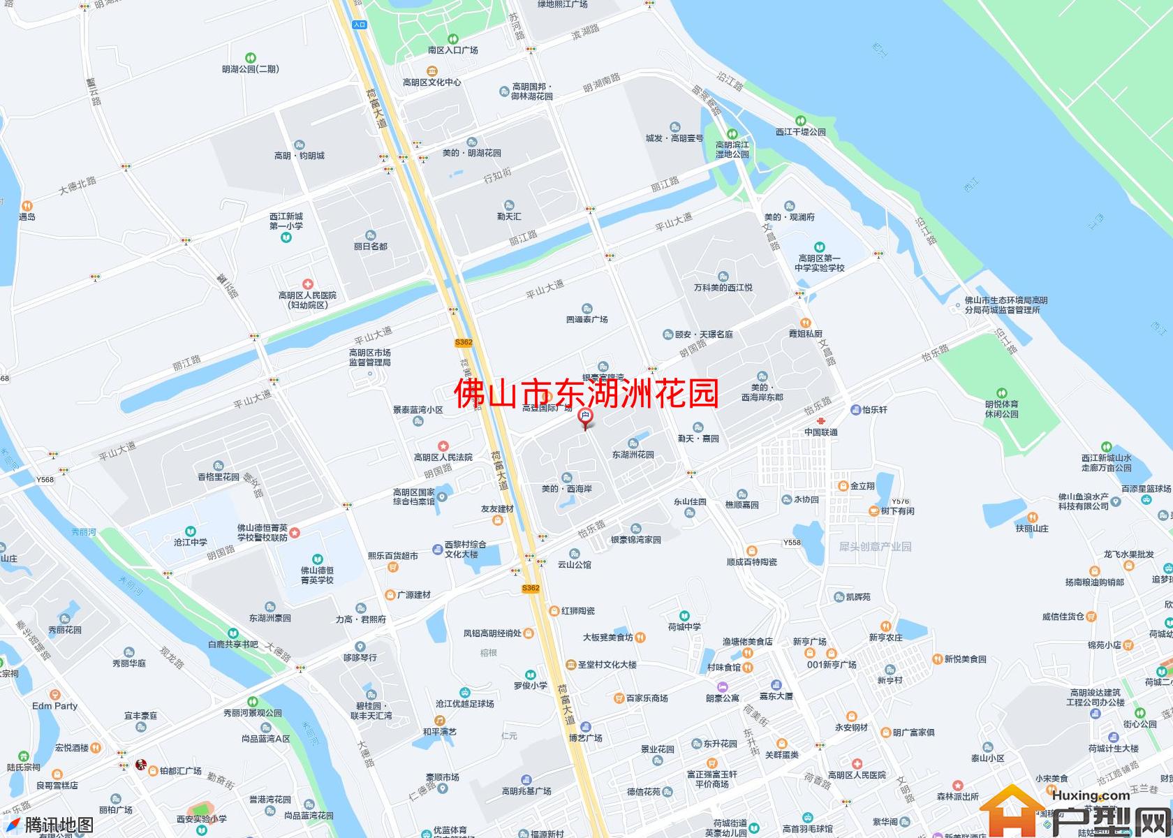 东湖洲花园小区 - 户型网