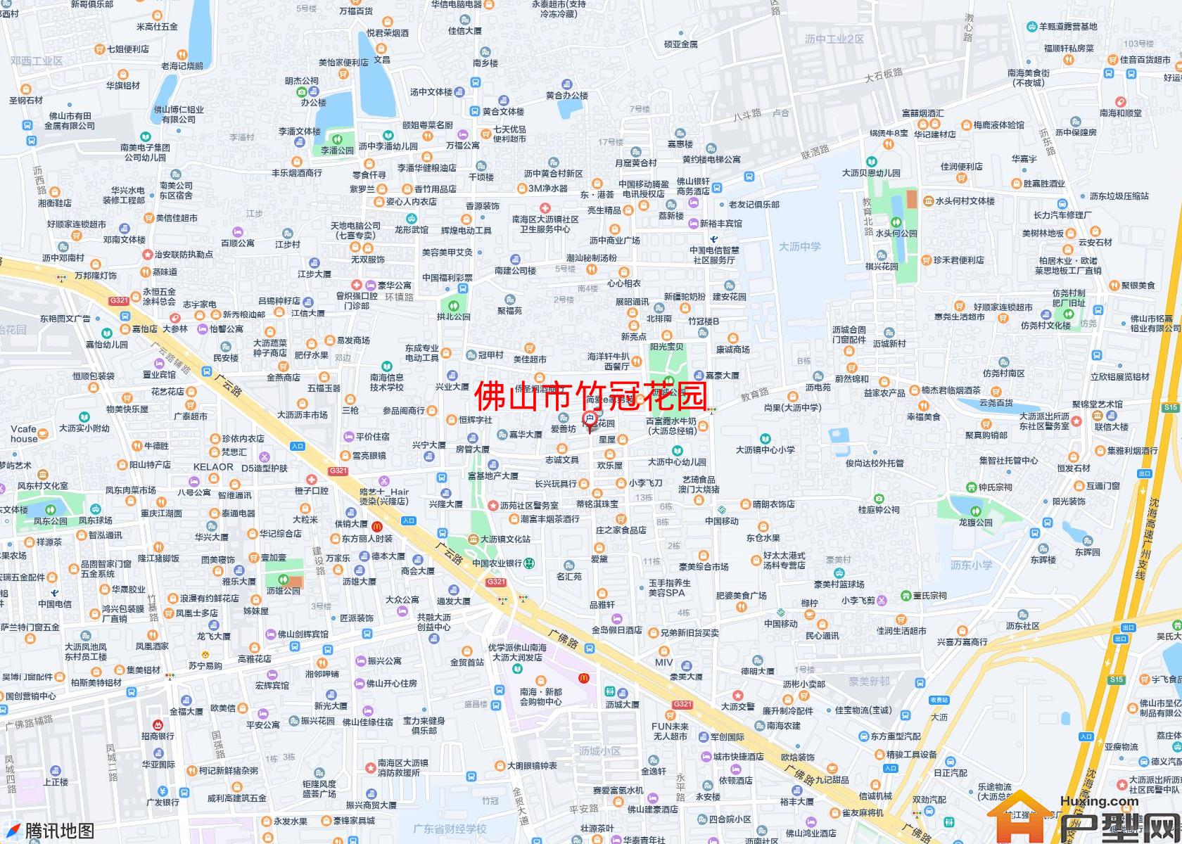 竹冠花园小区 - 户型网