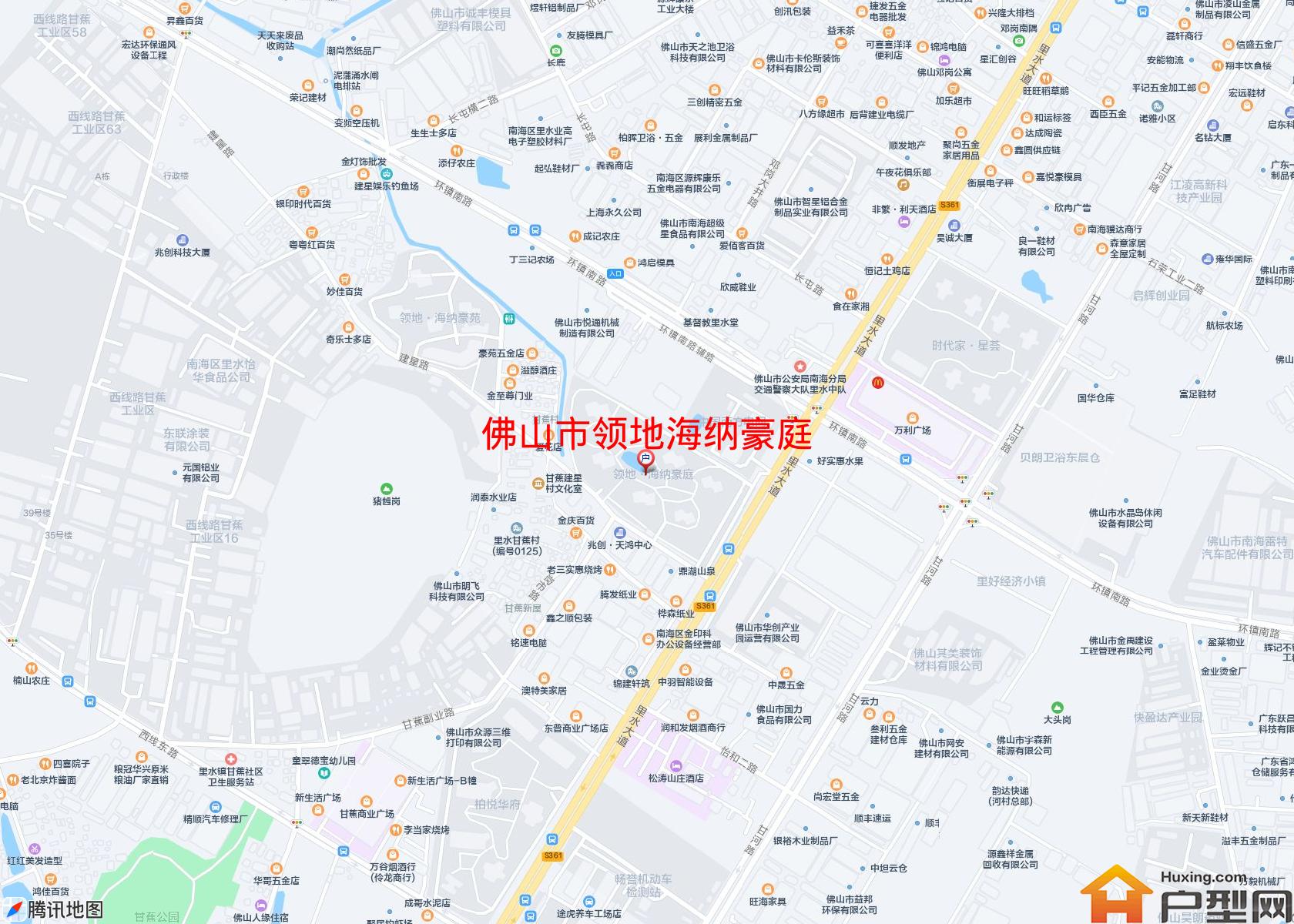 领地海纳豪庭小区 - 户型网