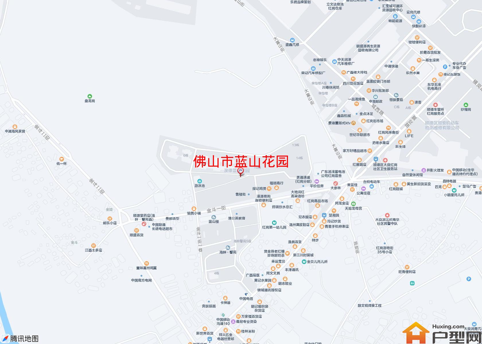 蓝山花园小区 - 户型网 蓝山花园小区 - 户型网