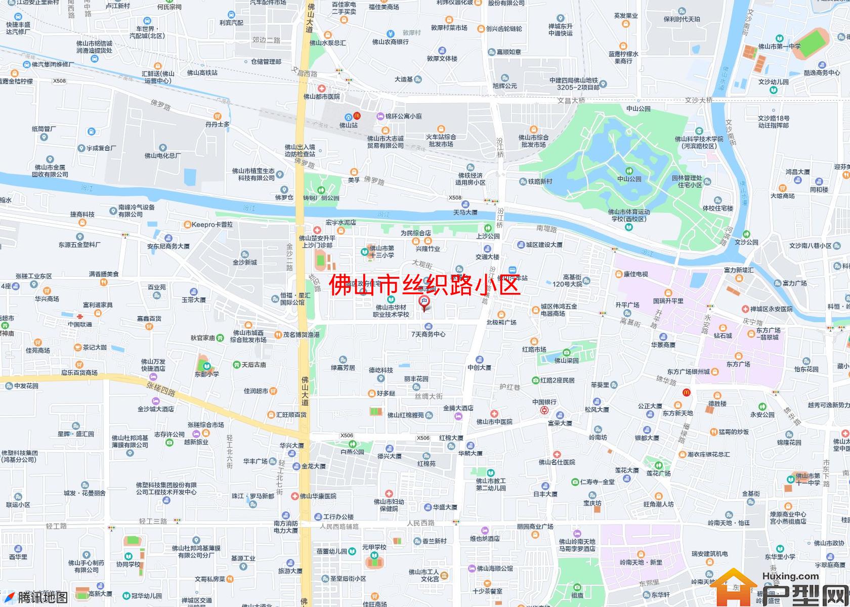 丝织路小区小区 - 户型网