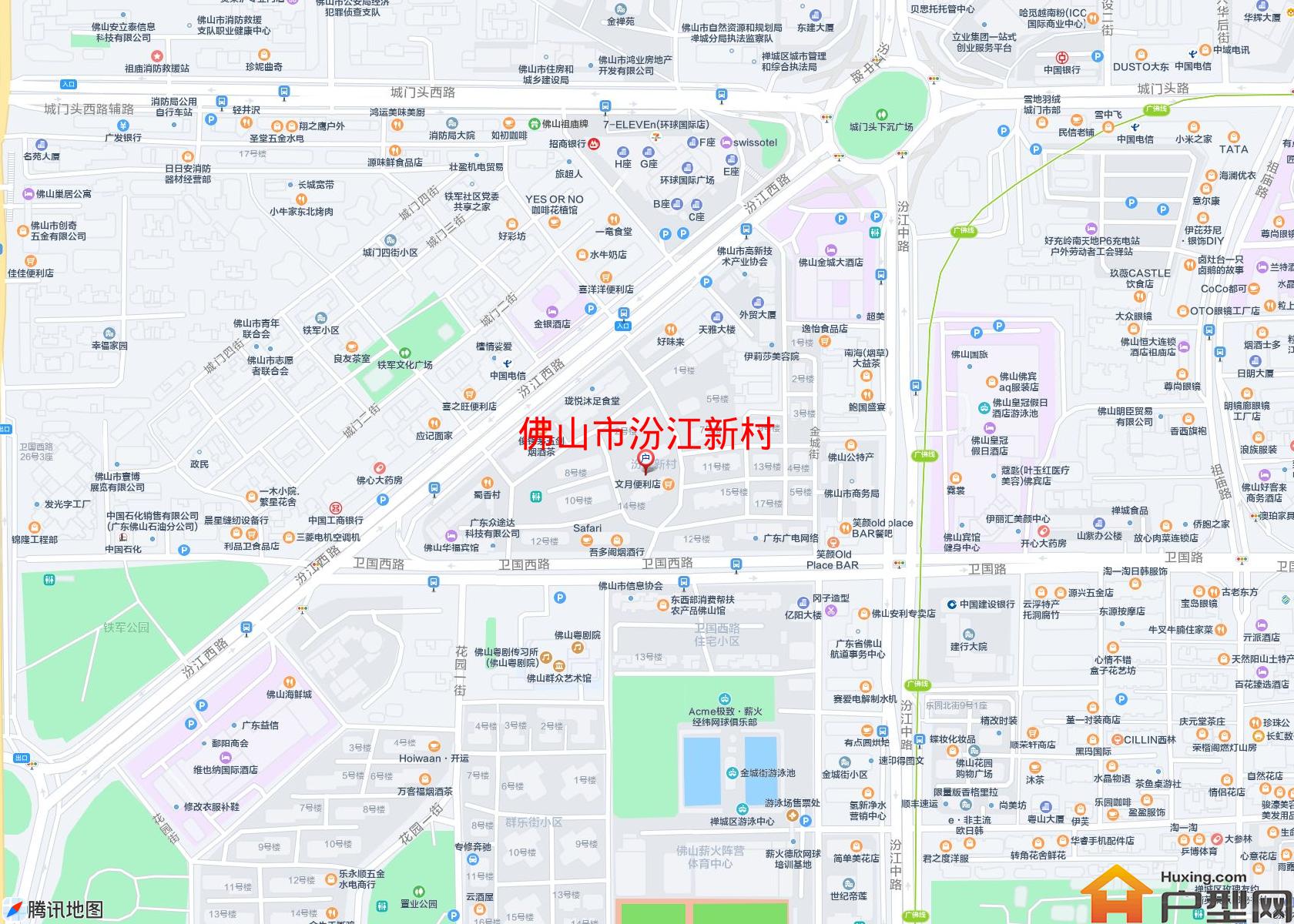 汾江新村小区 - 户型网