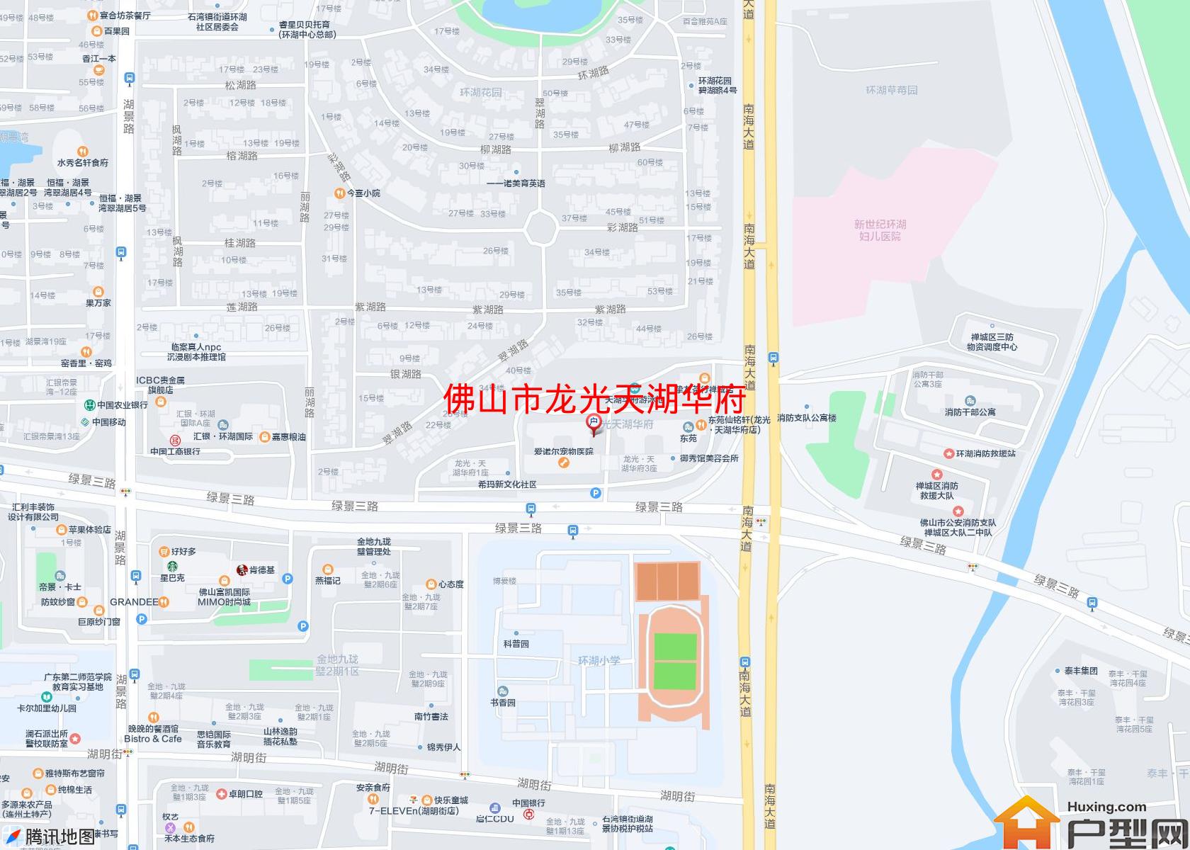 龙光天湖华府小区 - 户型网